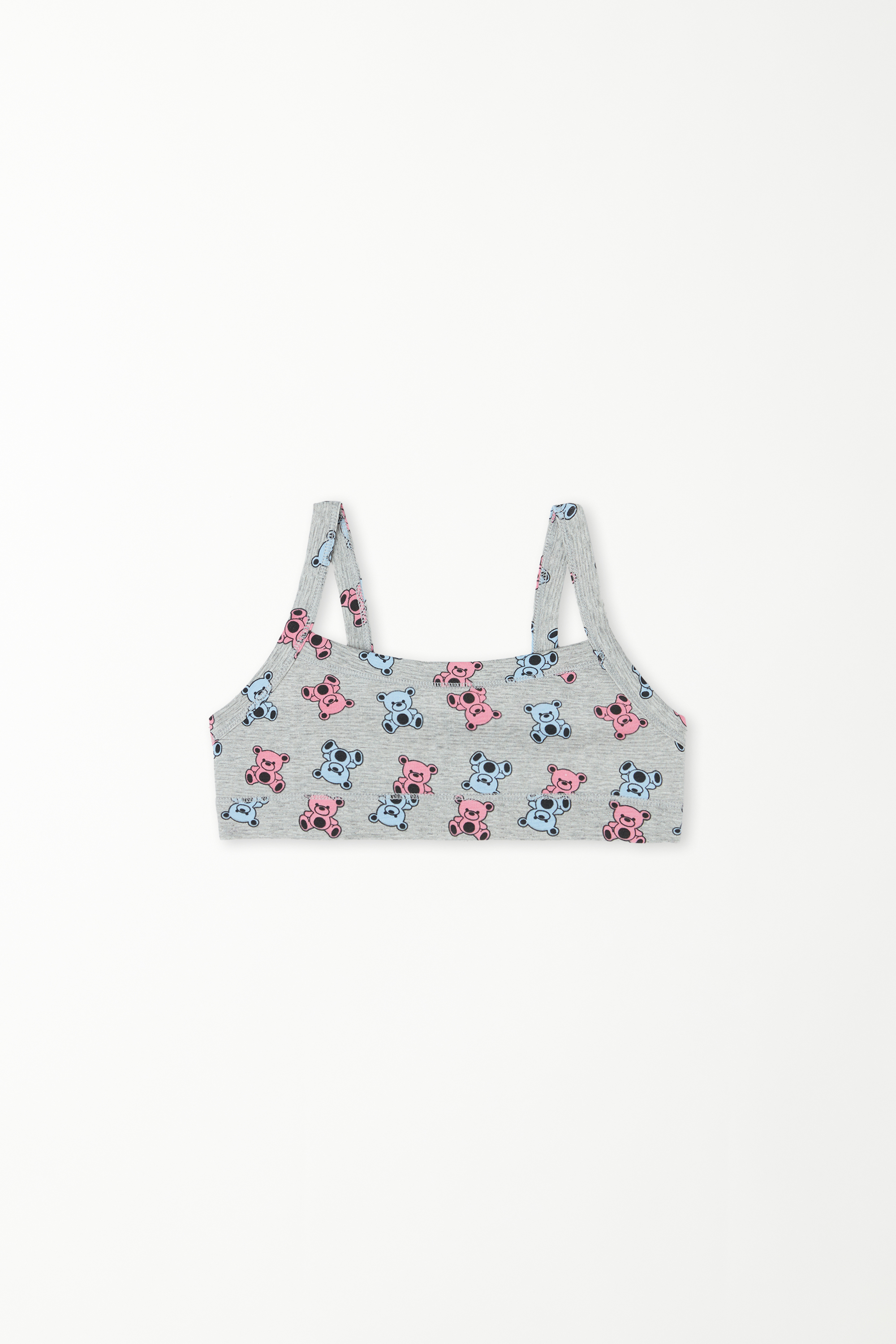 Girls’ Basic Printed Cotton Bralette