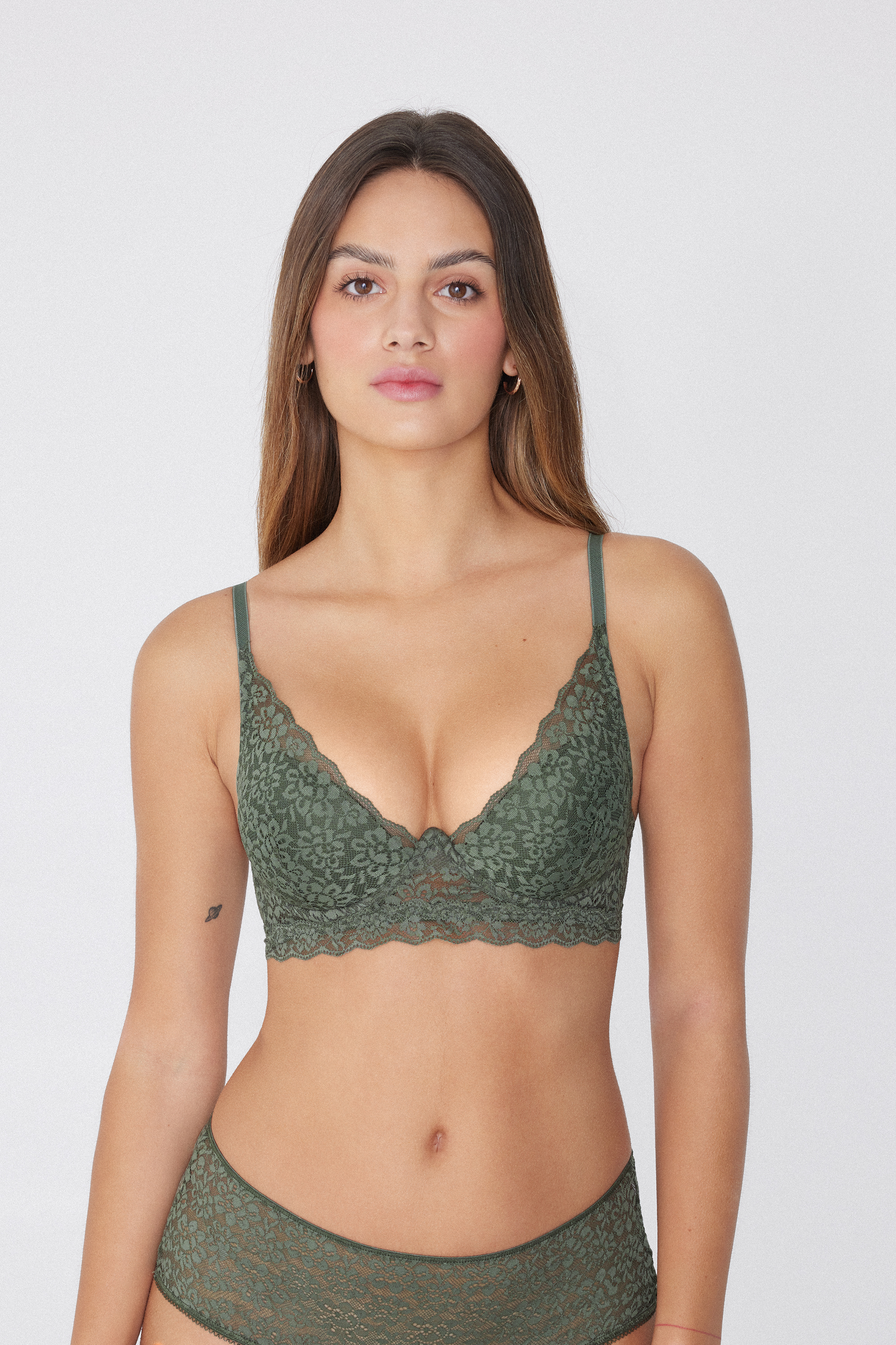 Sujetador Super Push up de Encaje Reciclado Malibu