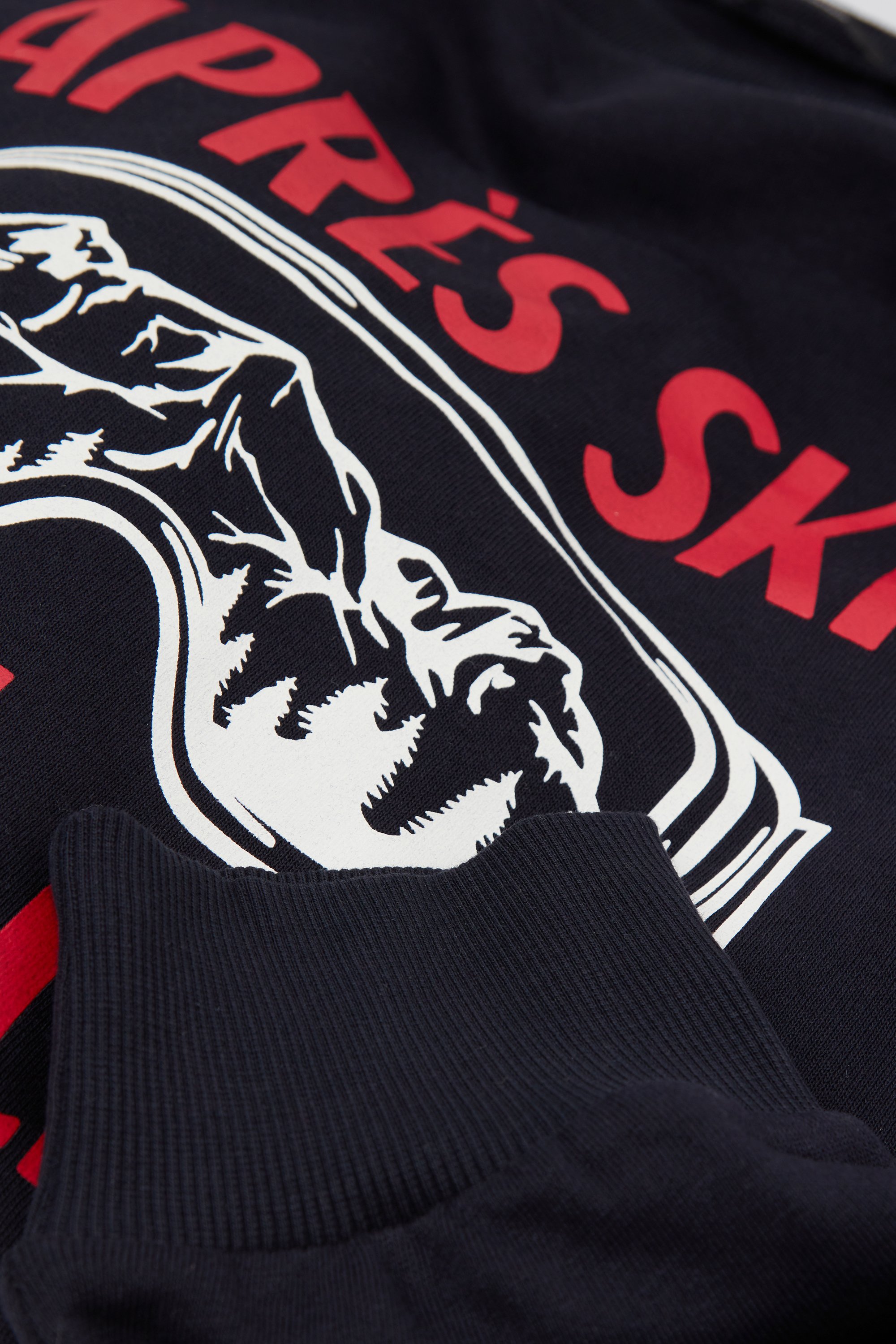 Sweat Ras-du-cou Imprimé Après-ski