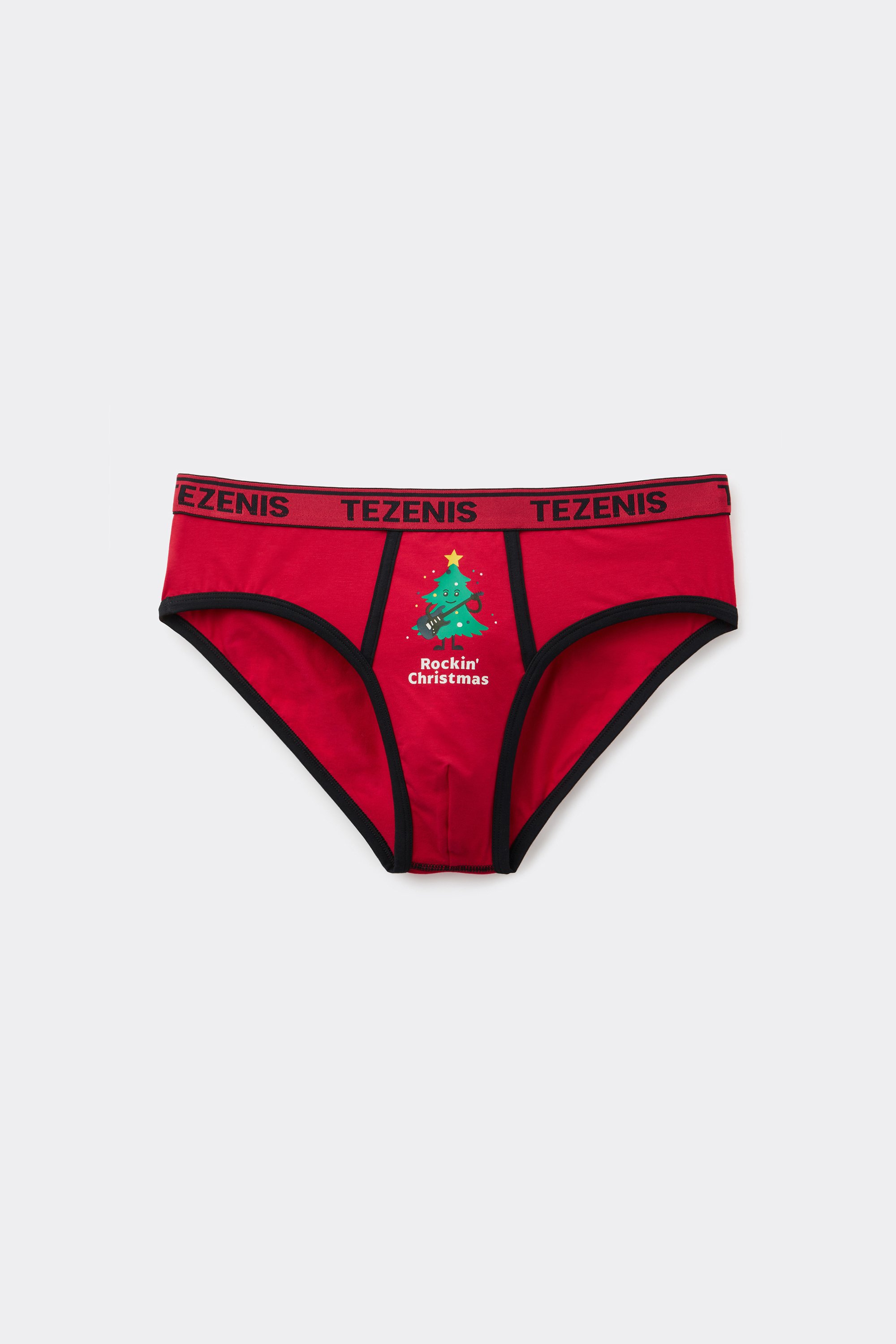 Bavlnené Nohavičky s Logom s Vianočným Vzorom