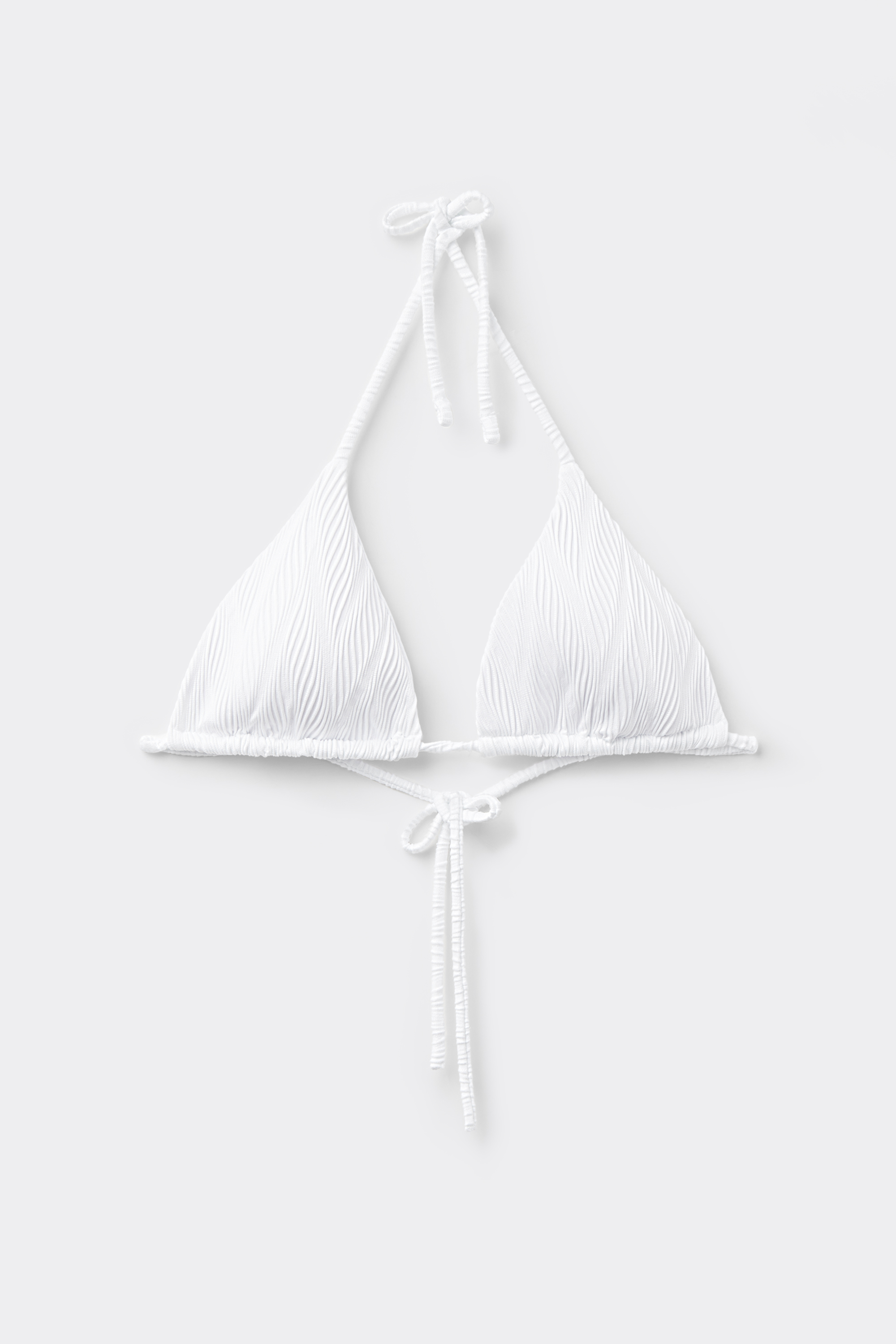 Timeless Chevron Triangle Bikini Top with Removable Padding