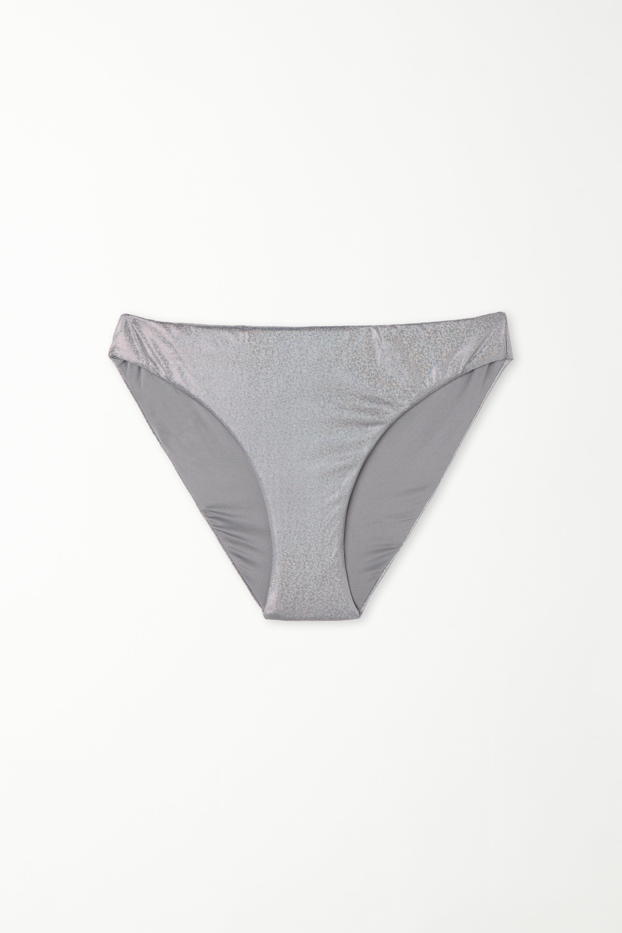 Klassischer Bikinislip Sparkle Grey