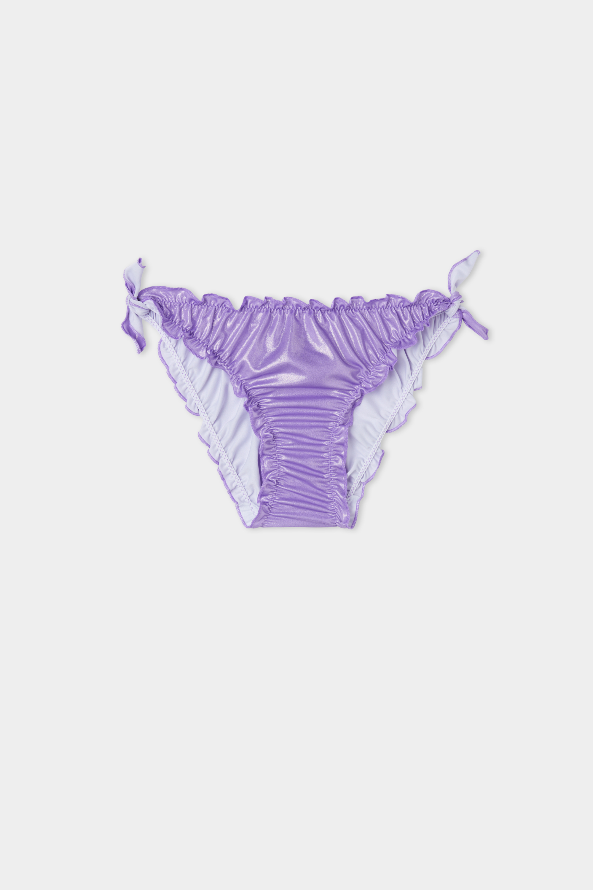 Girl's Crinkled Bikini Bottoms