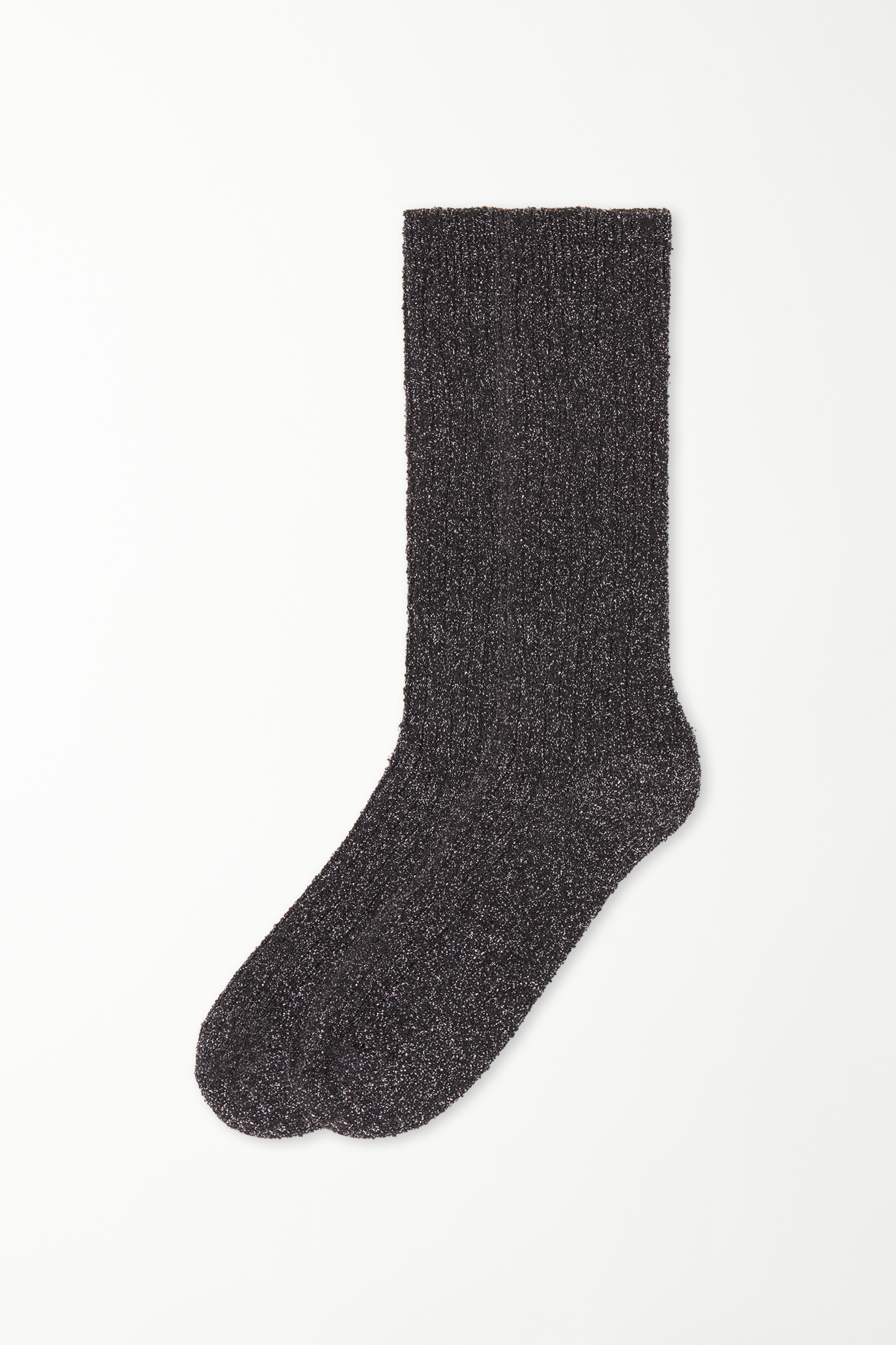 3/4 Length Thick Laminated Ribbed Socks