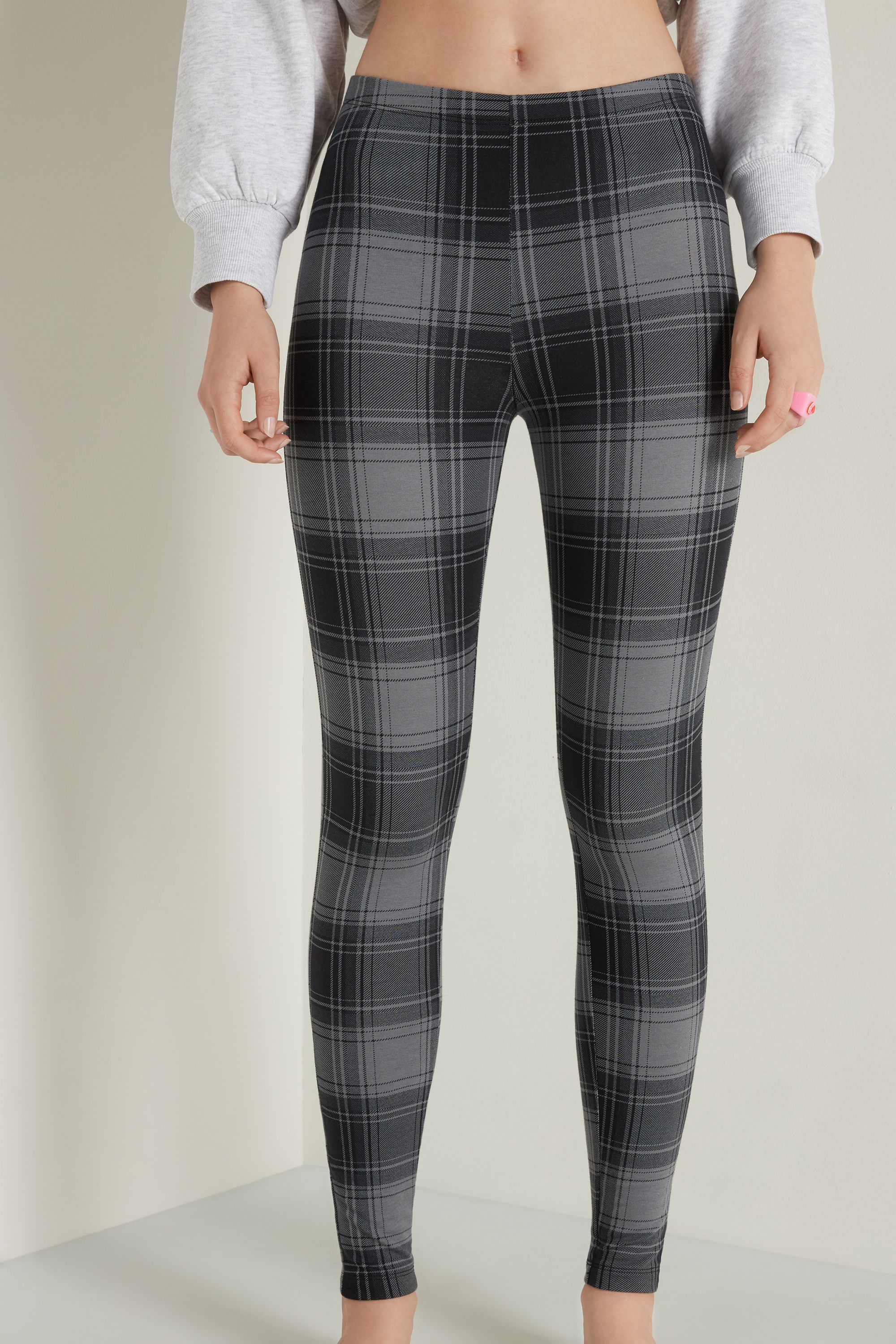 Printed Thermal Cotton Leggings 