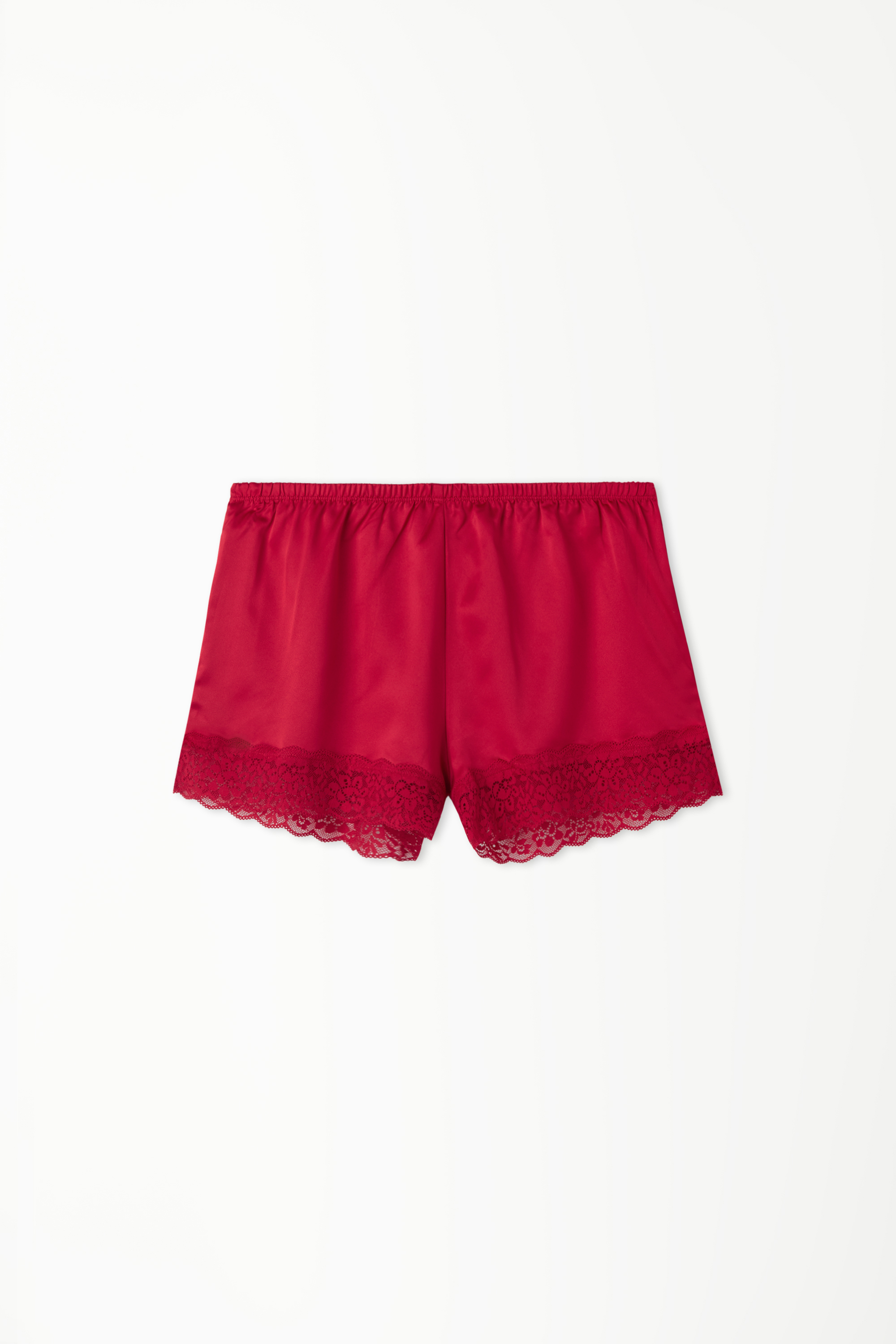 Lace and Satin Shorts