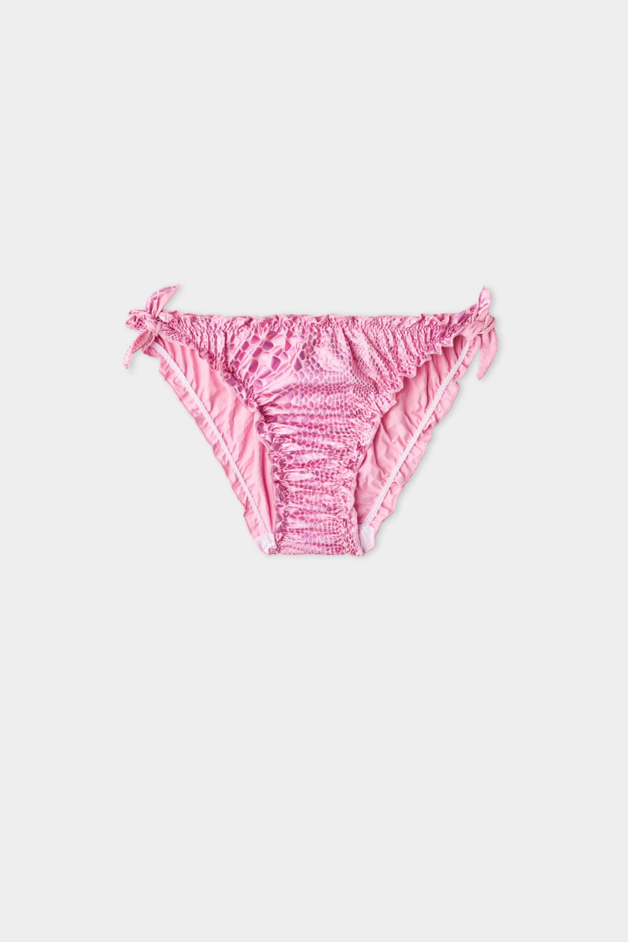 Girl's Crinkled Bikini Bottoms