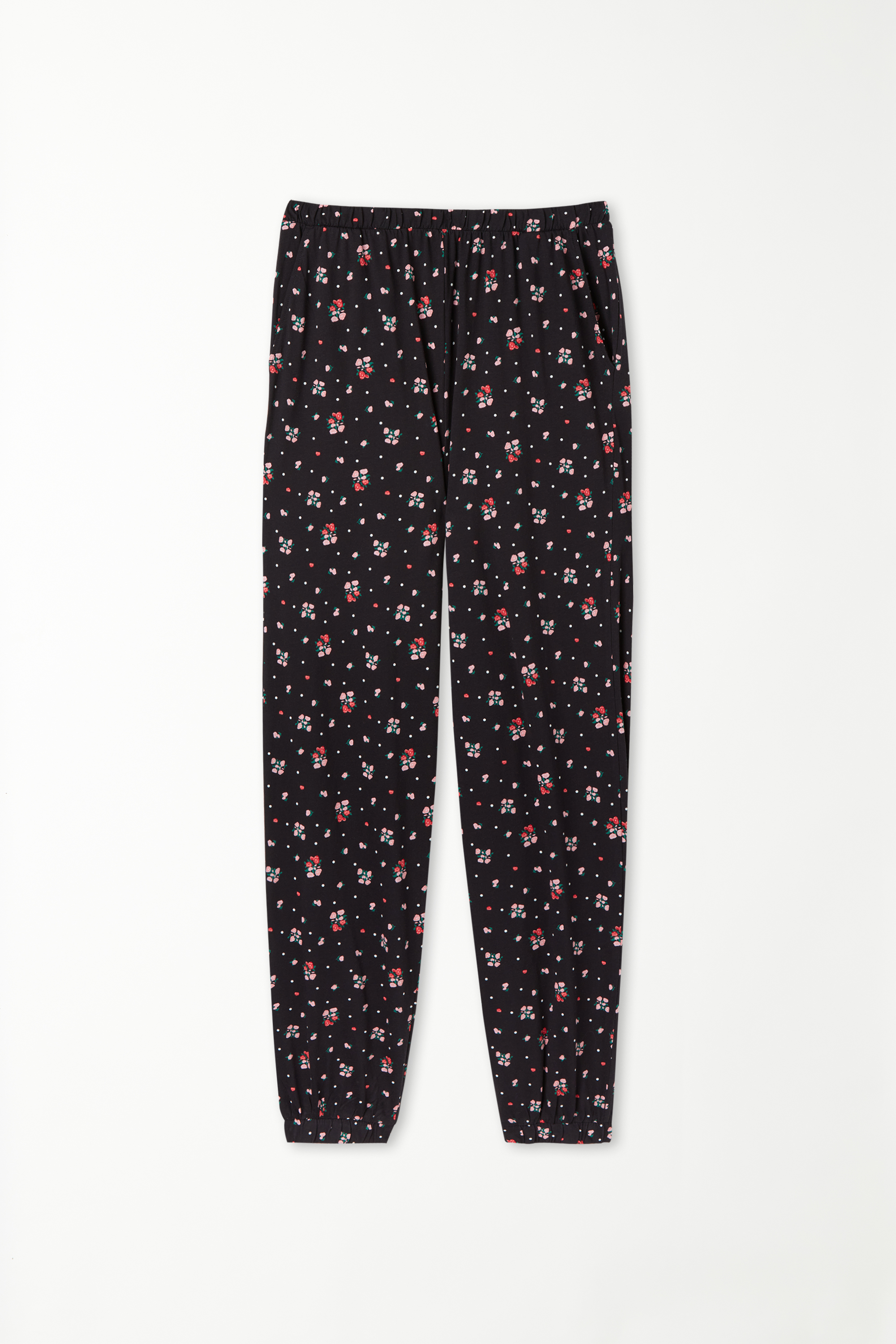 Printed Cotton Joggers