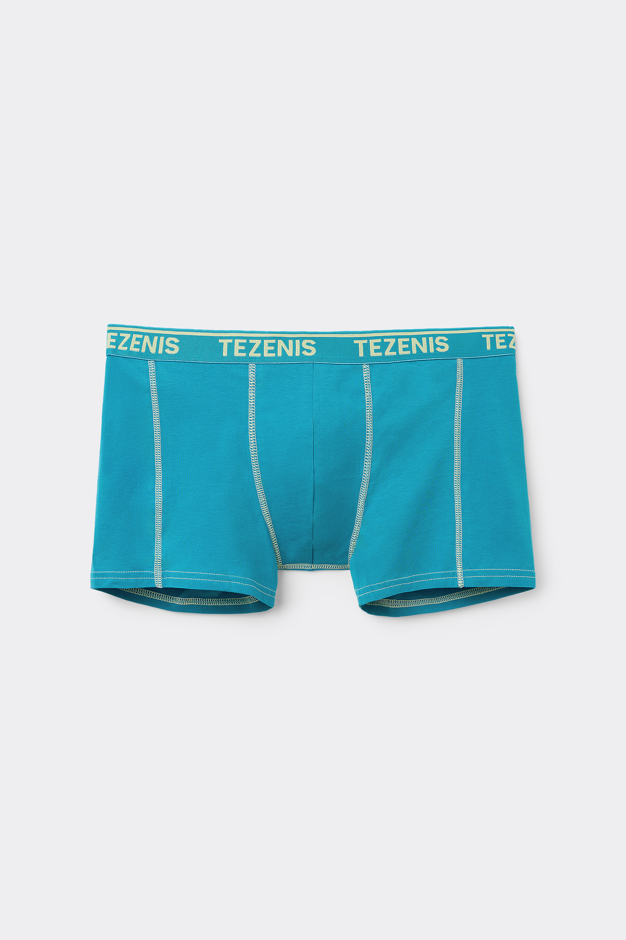 Cotton Logo Boxer Briefs with Contrasting Stitching
