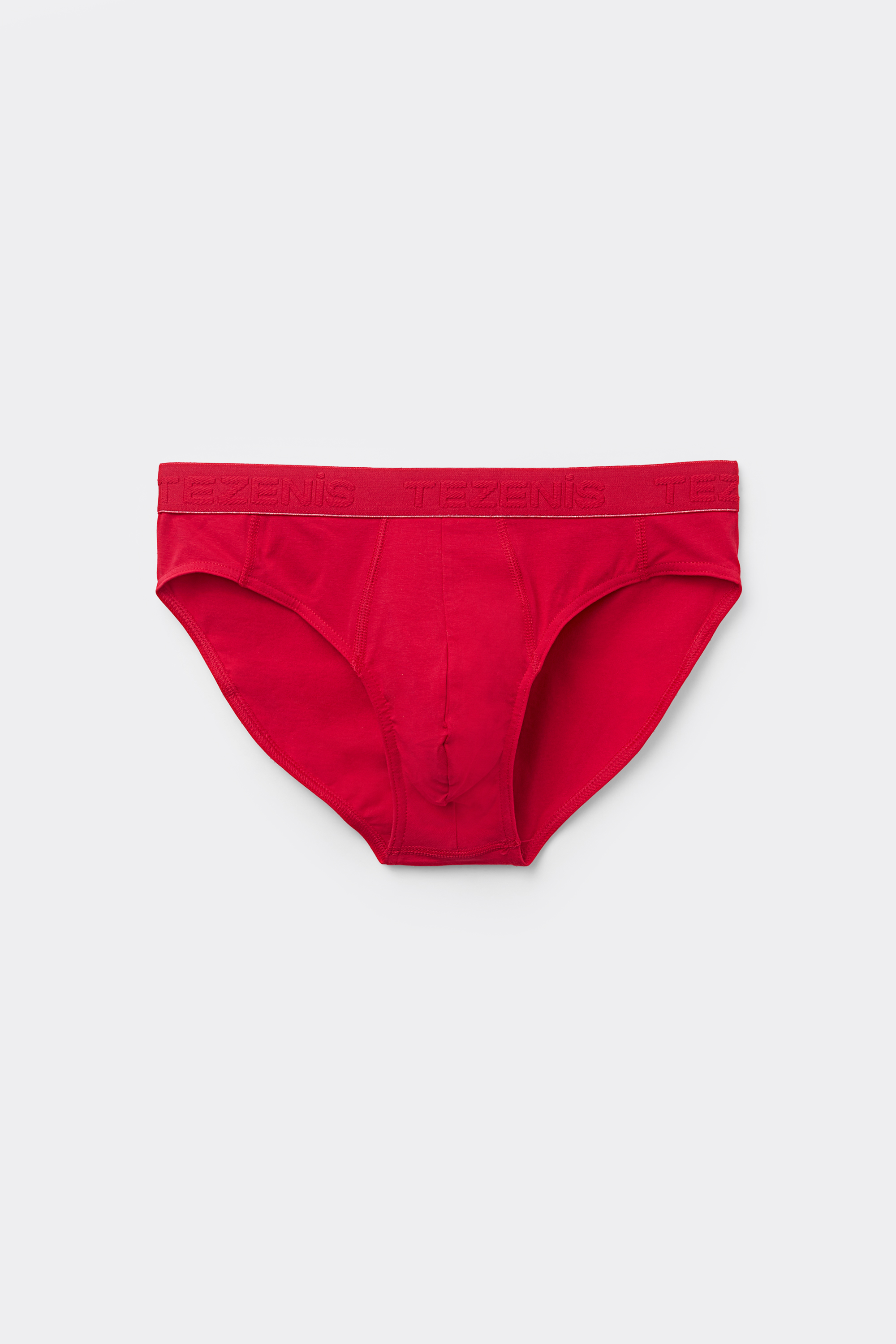 Cotton Logo Briefs with Contrasting Trim