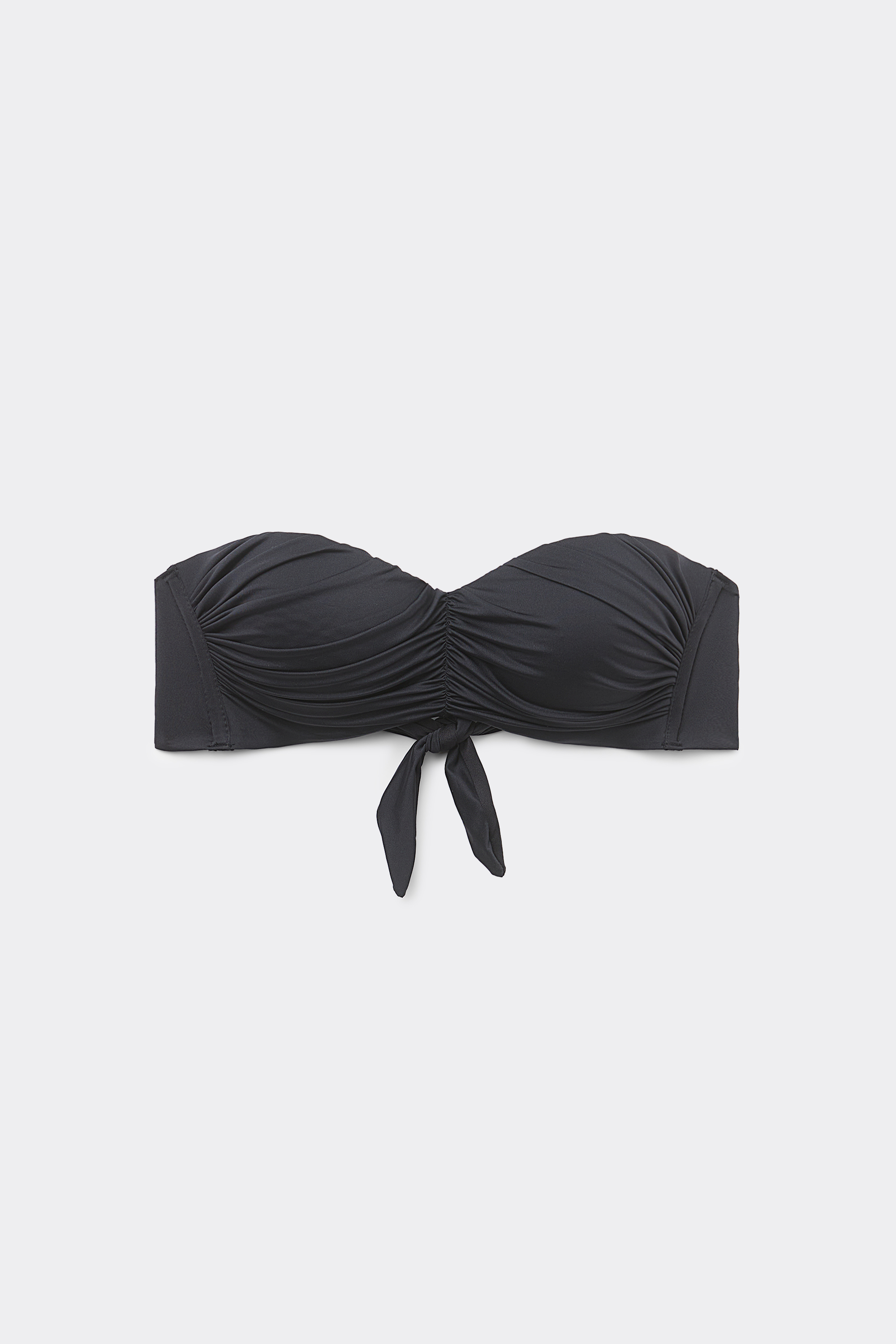 Ruched Recycled Graduated Bandeau Bikini Top