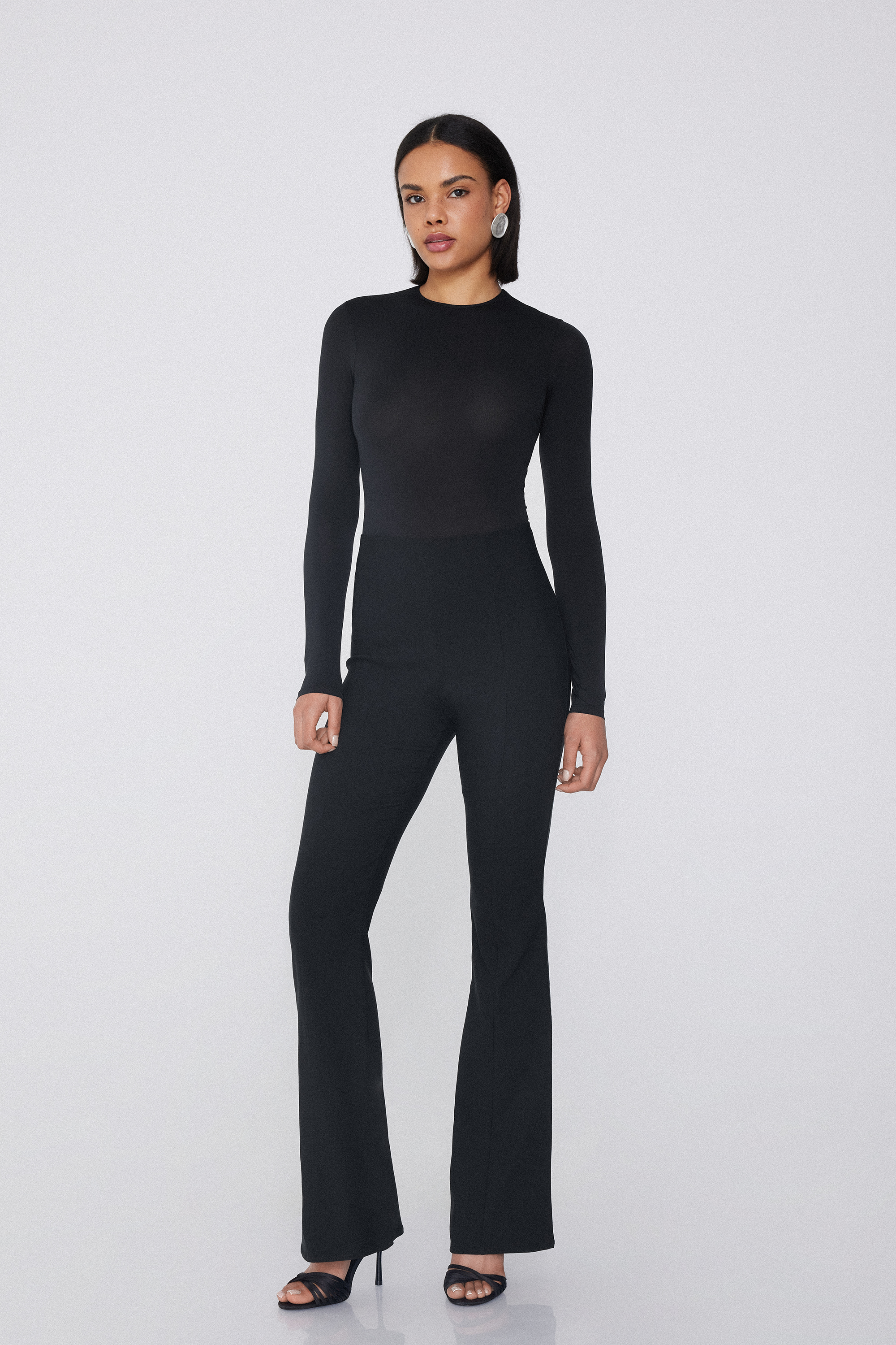 Long Sleeve Lightweight Microfiber Bodysuit