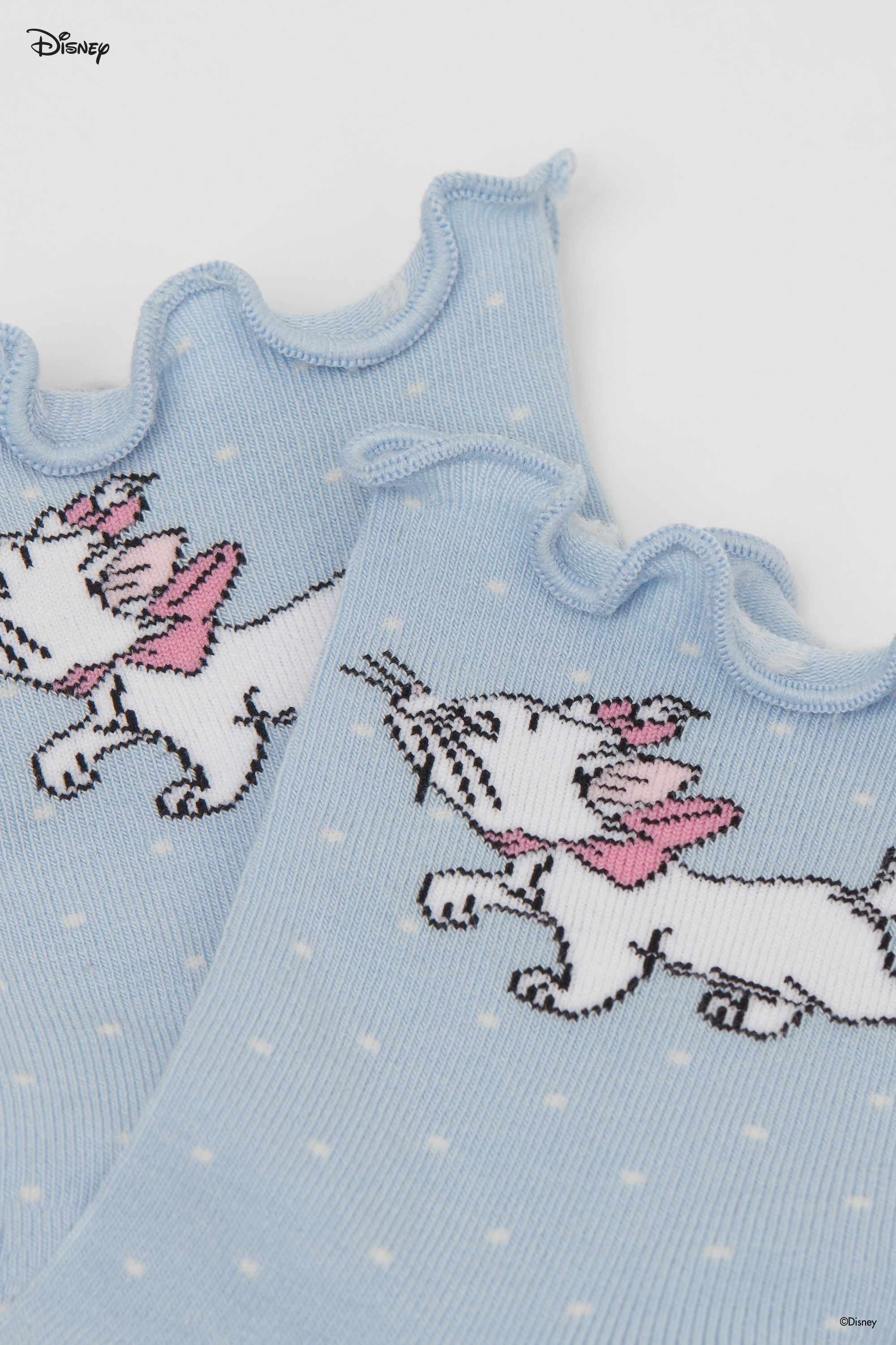 Women’s Aristocats Disney Print Short Socks