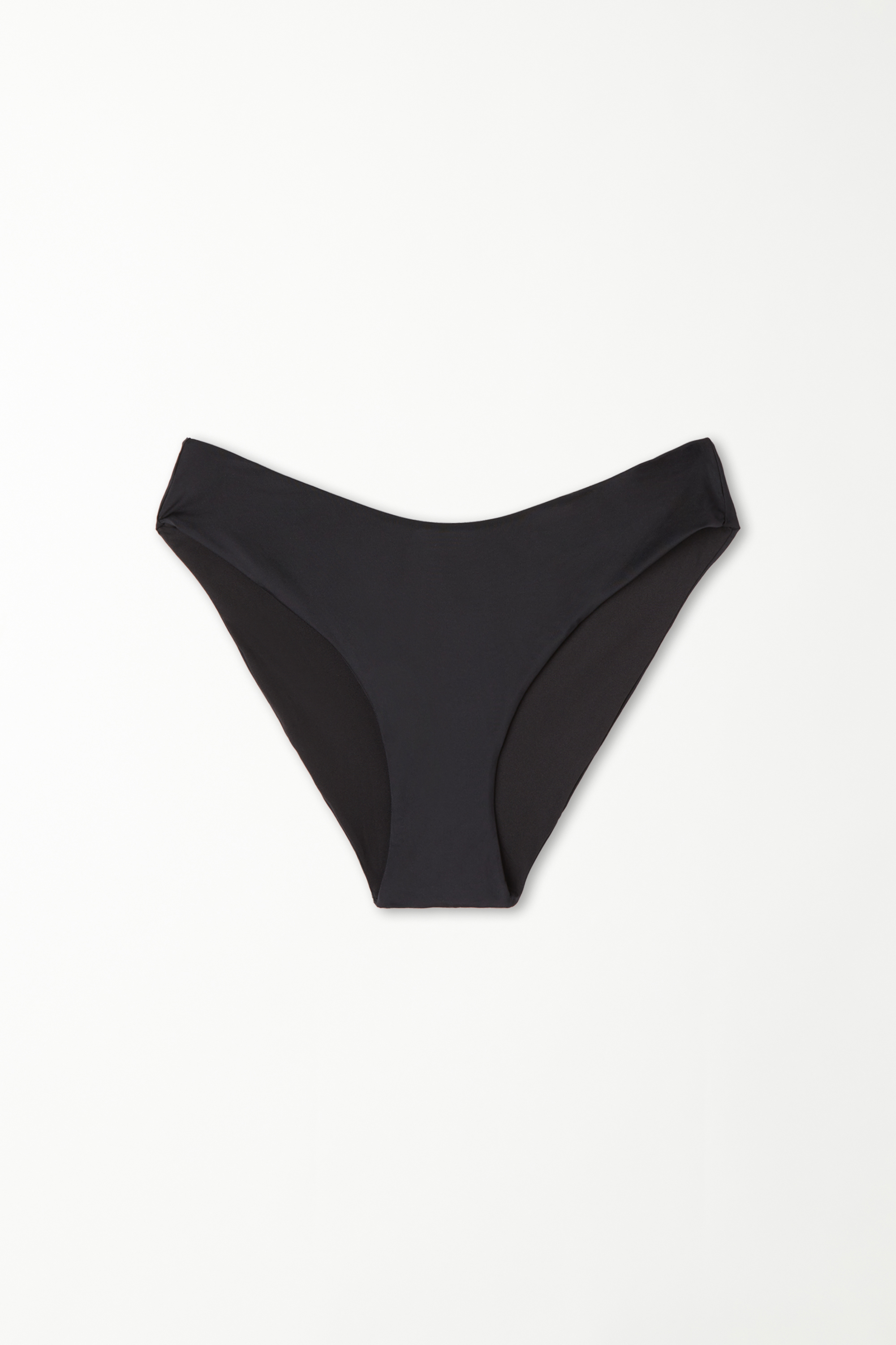 Recycled Microfibre Rounded High-Cut Bikini Bottoms