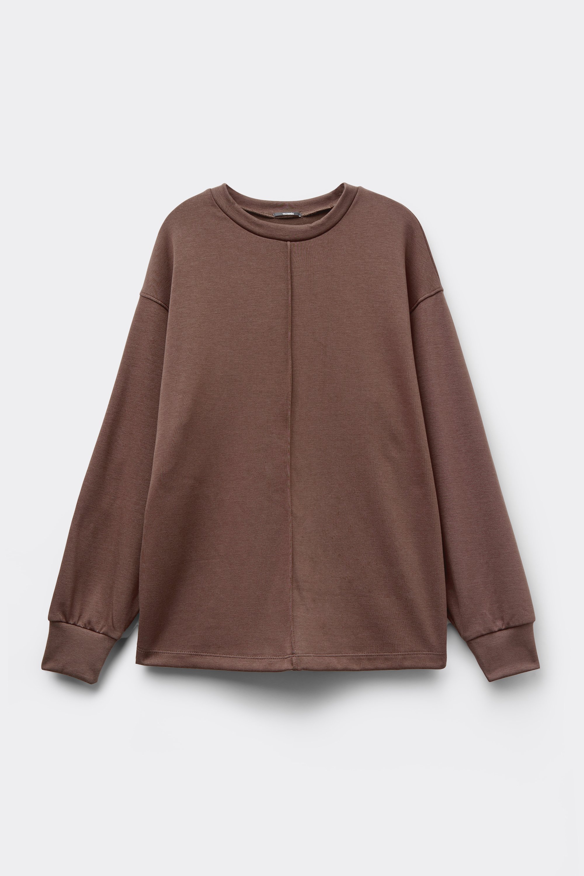 Thick Soft Touch Long Sleeve Round Neck Sweatshirt