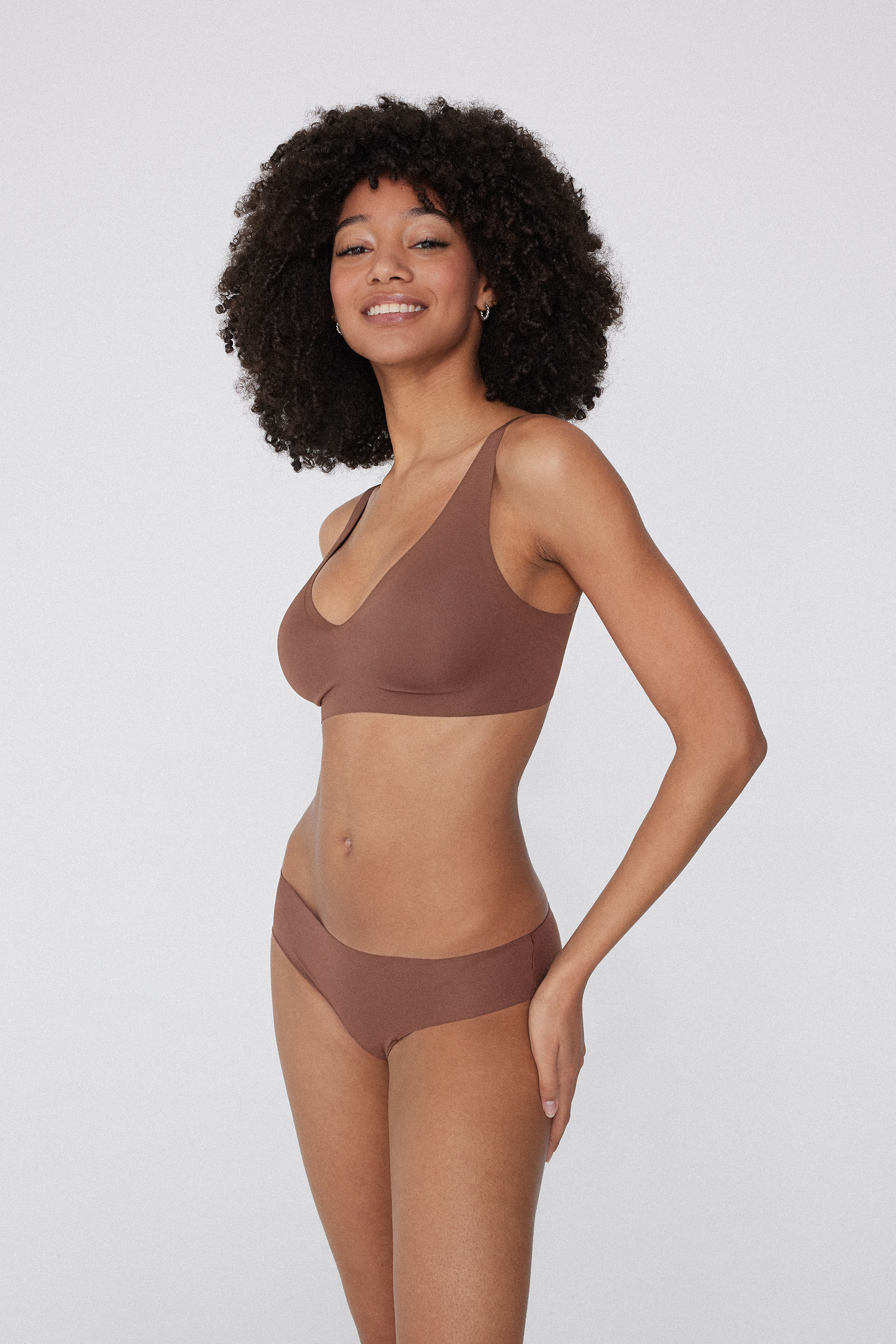 Slip Senza Cuciture in Cotone Organico