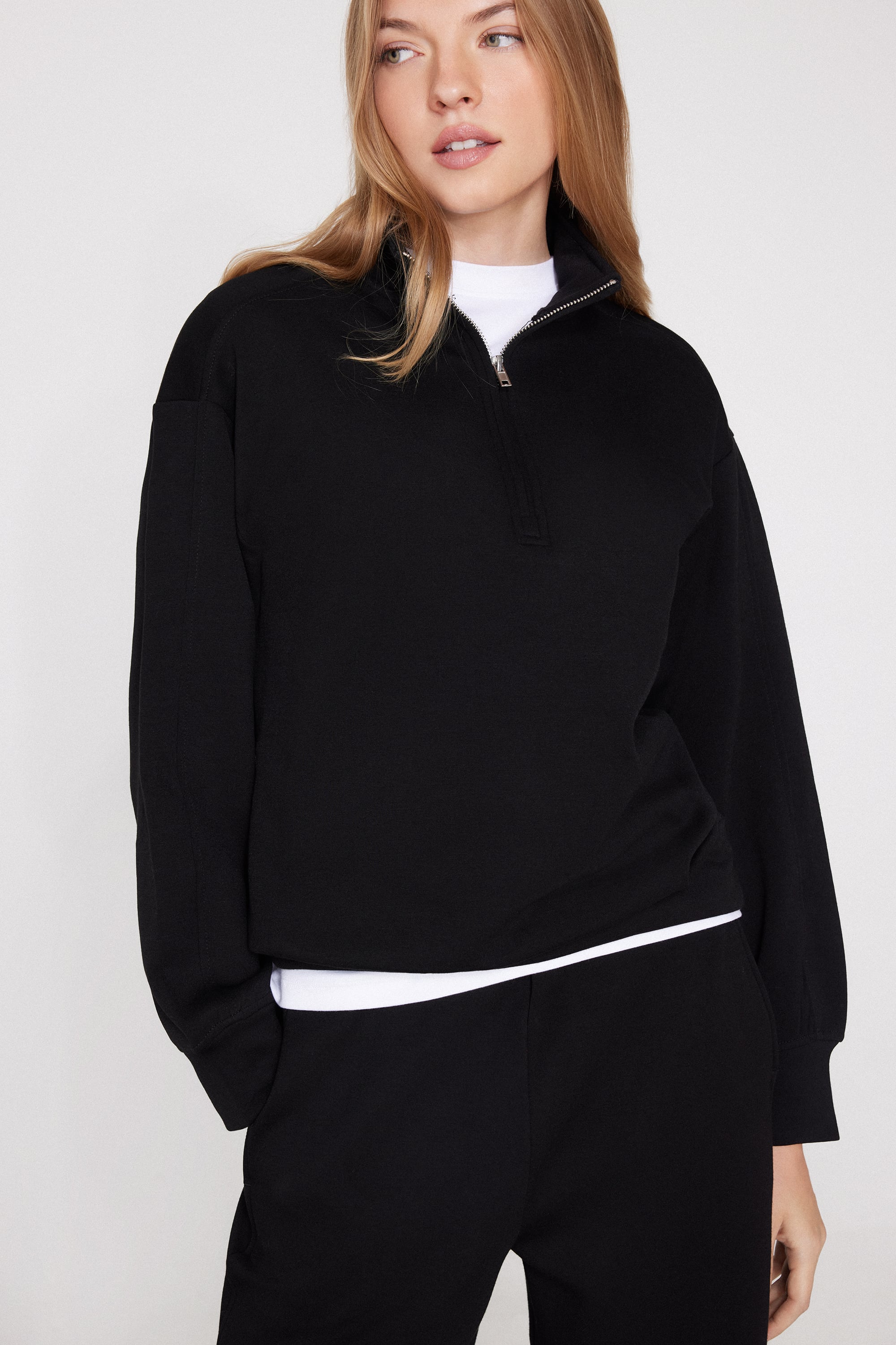 Maglia/Felpa con Zip Therm Touch
