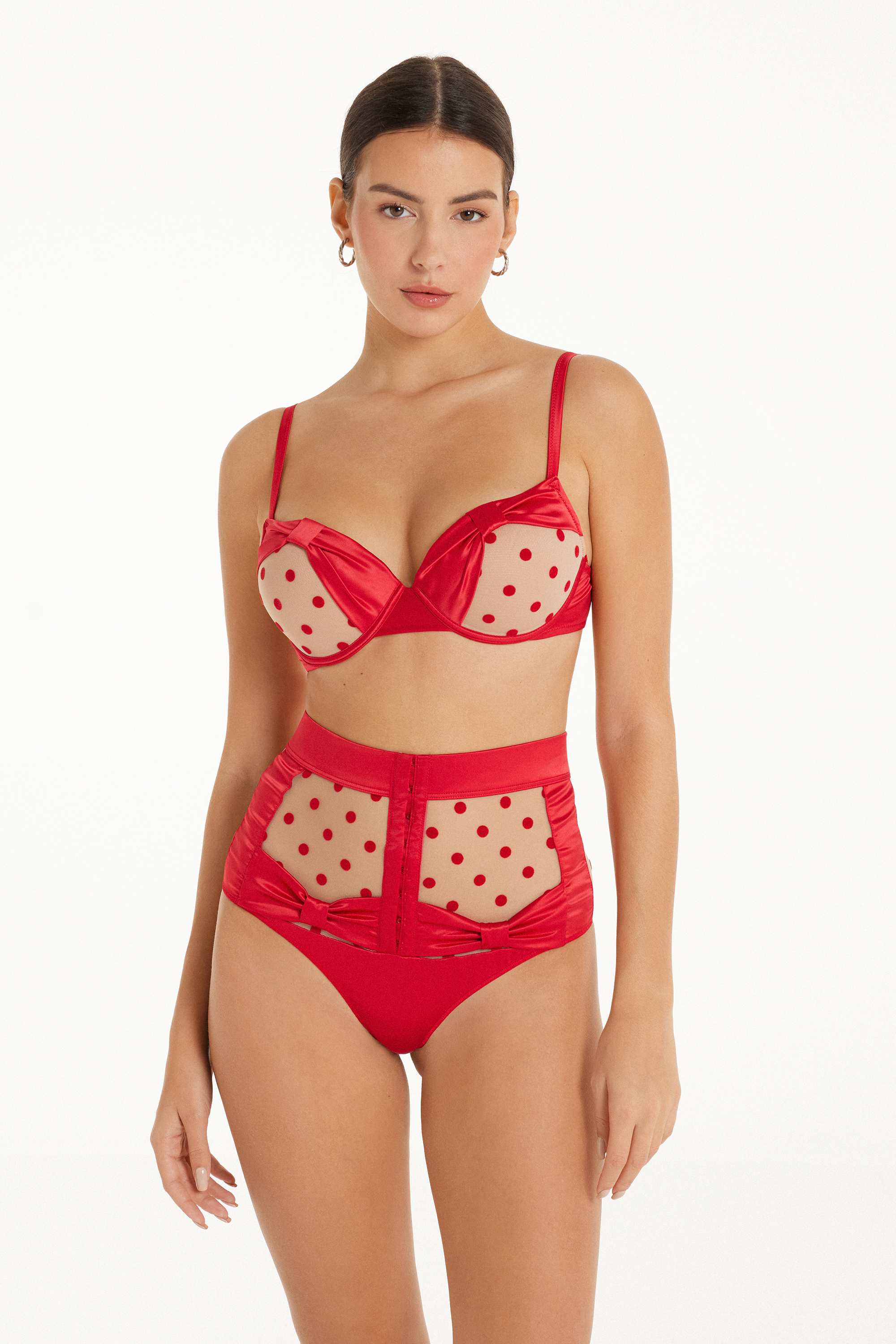 Push-up Bra Polka Dots