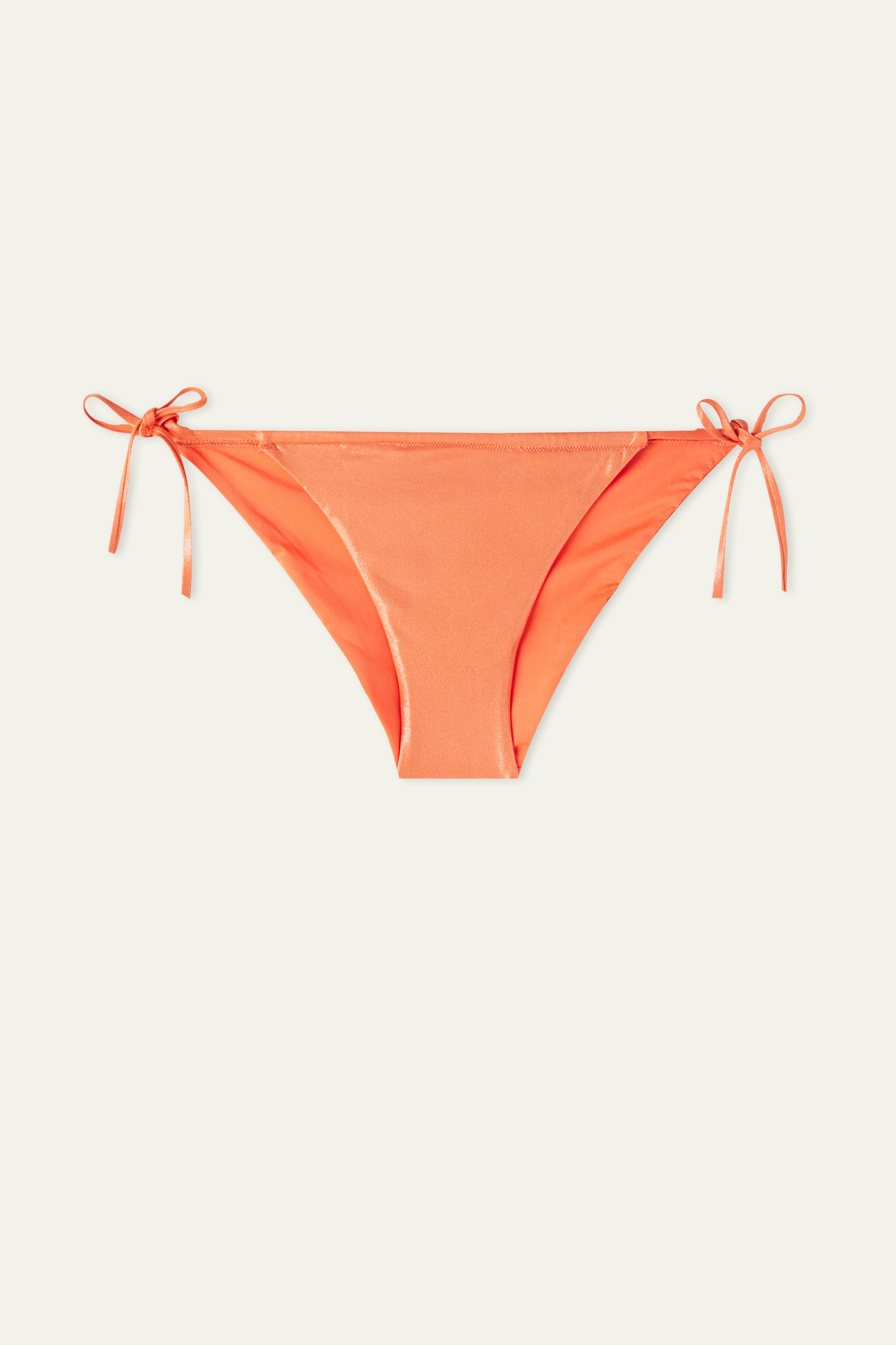 Shiny Bikini Bottoms with Gathering - Knickers - Women | Tezenis