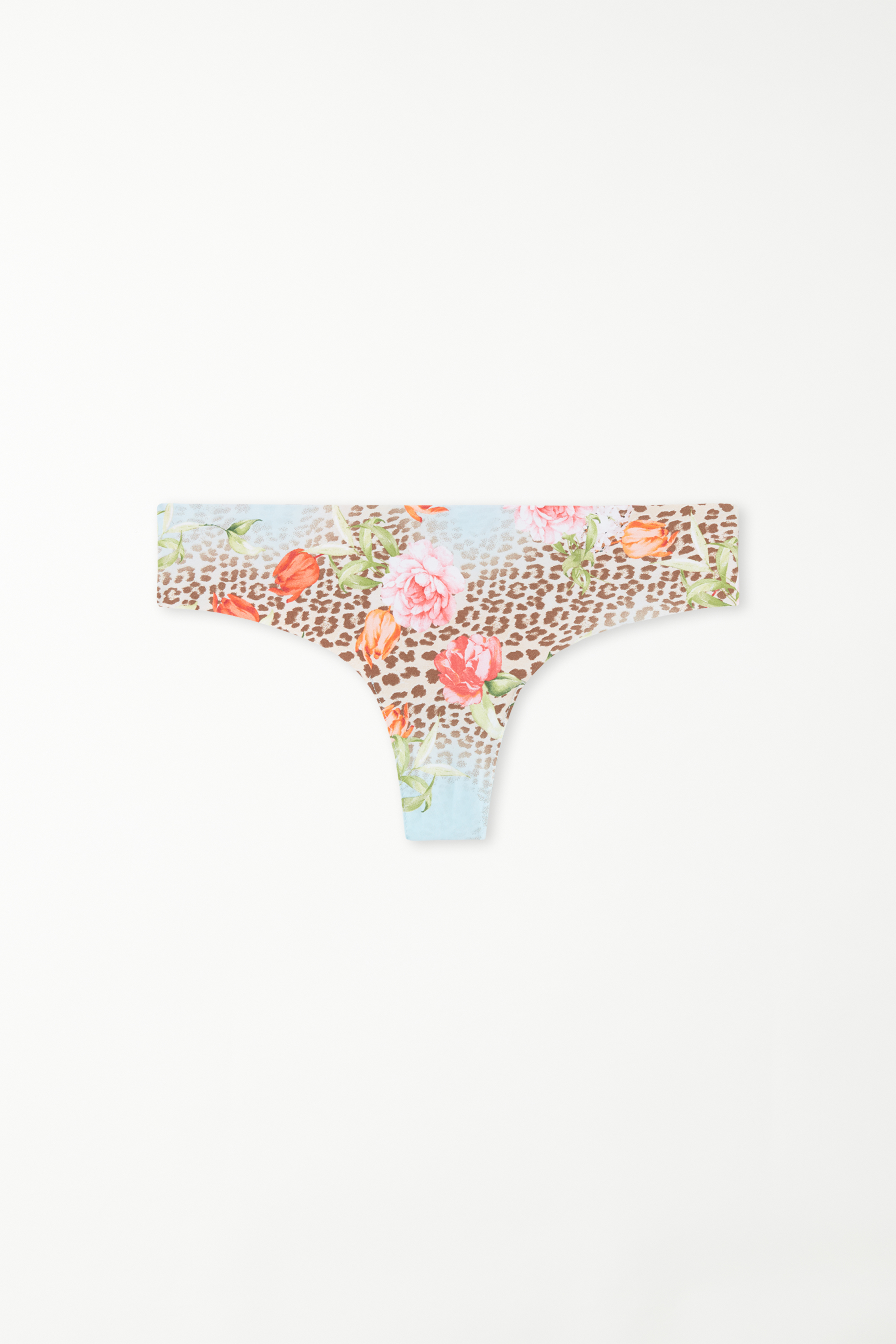 Laser-Cut Printed Microfibre Brazilian Briefs