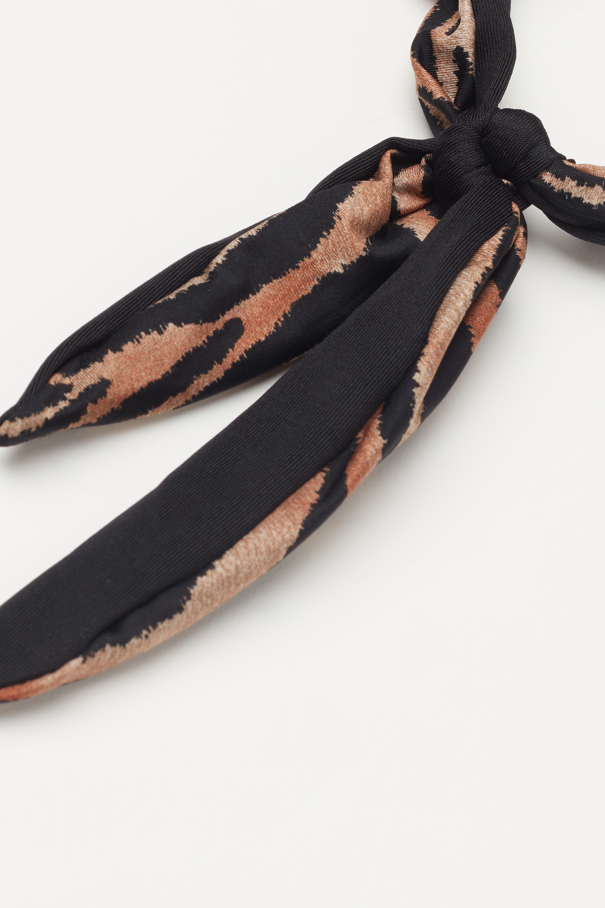 Push-up-Bikinioberteil mit abgestuften Cups Tiger Savana