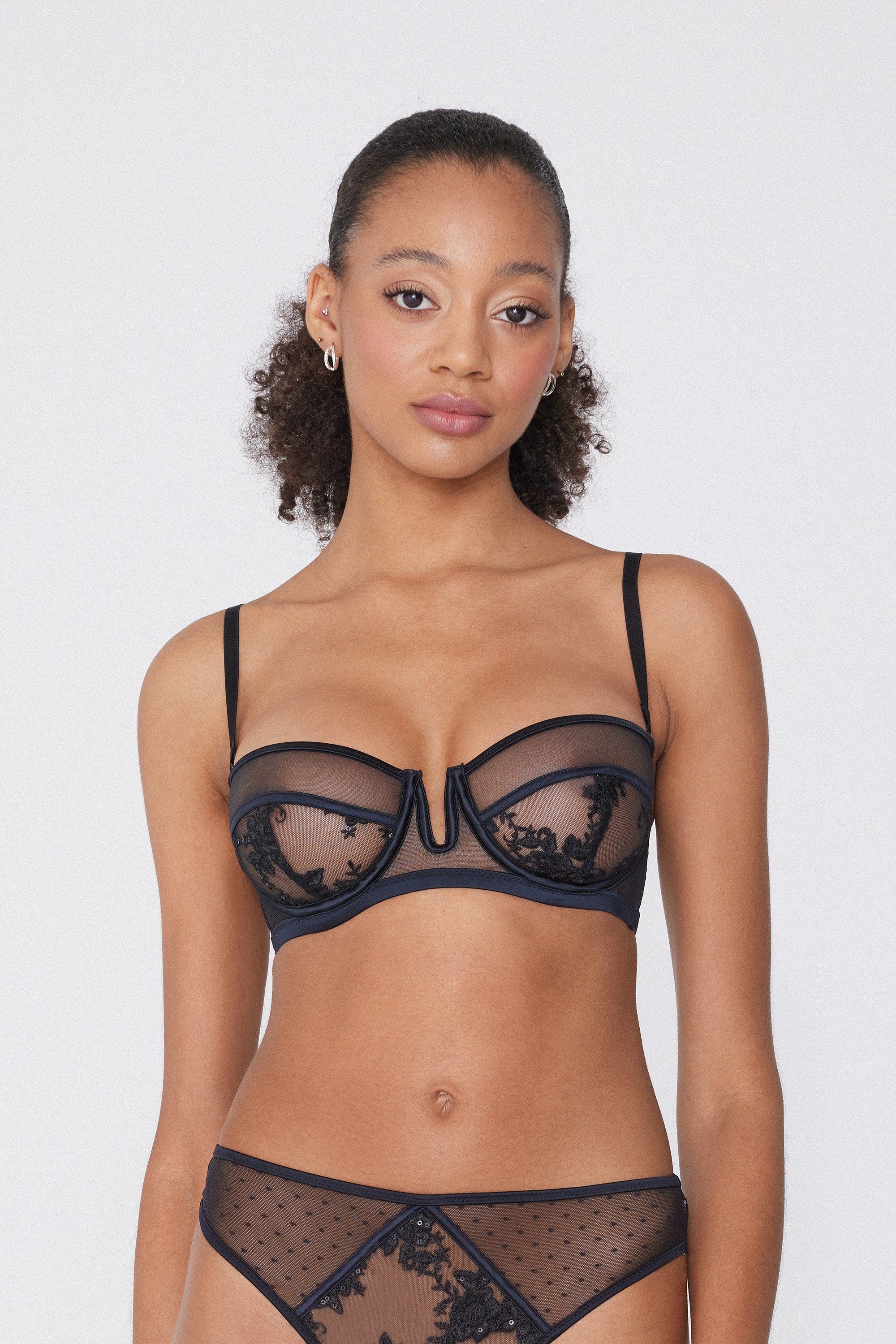 Reggiseno Balconcino a Fascia Parisian Night