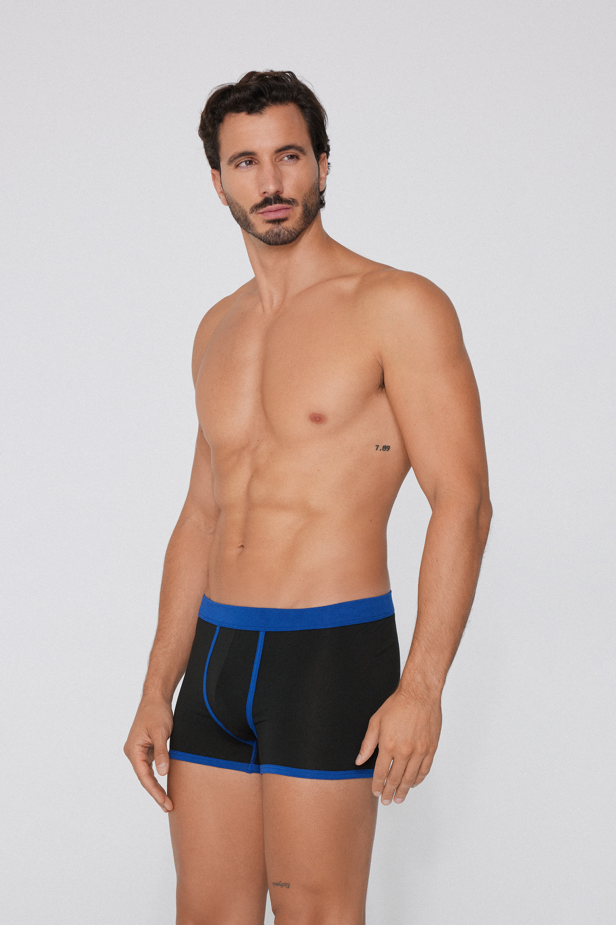 Boxershorts aus Baumwolle zweifarbig