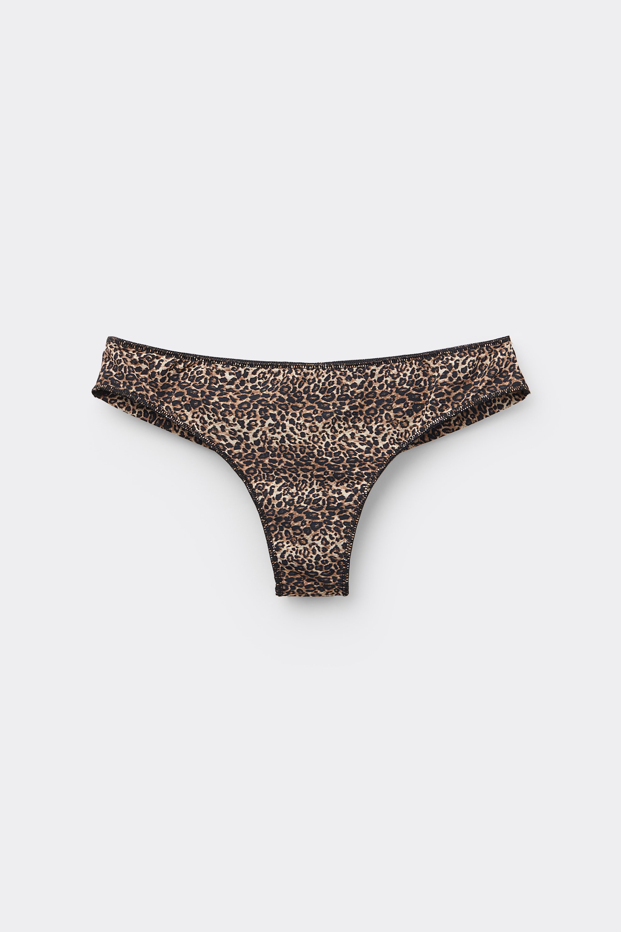 Printed Microfibre Brazilian Briefs