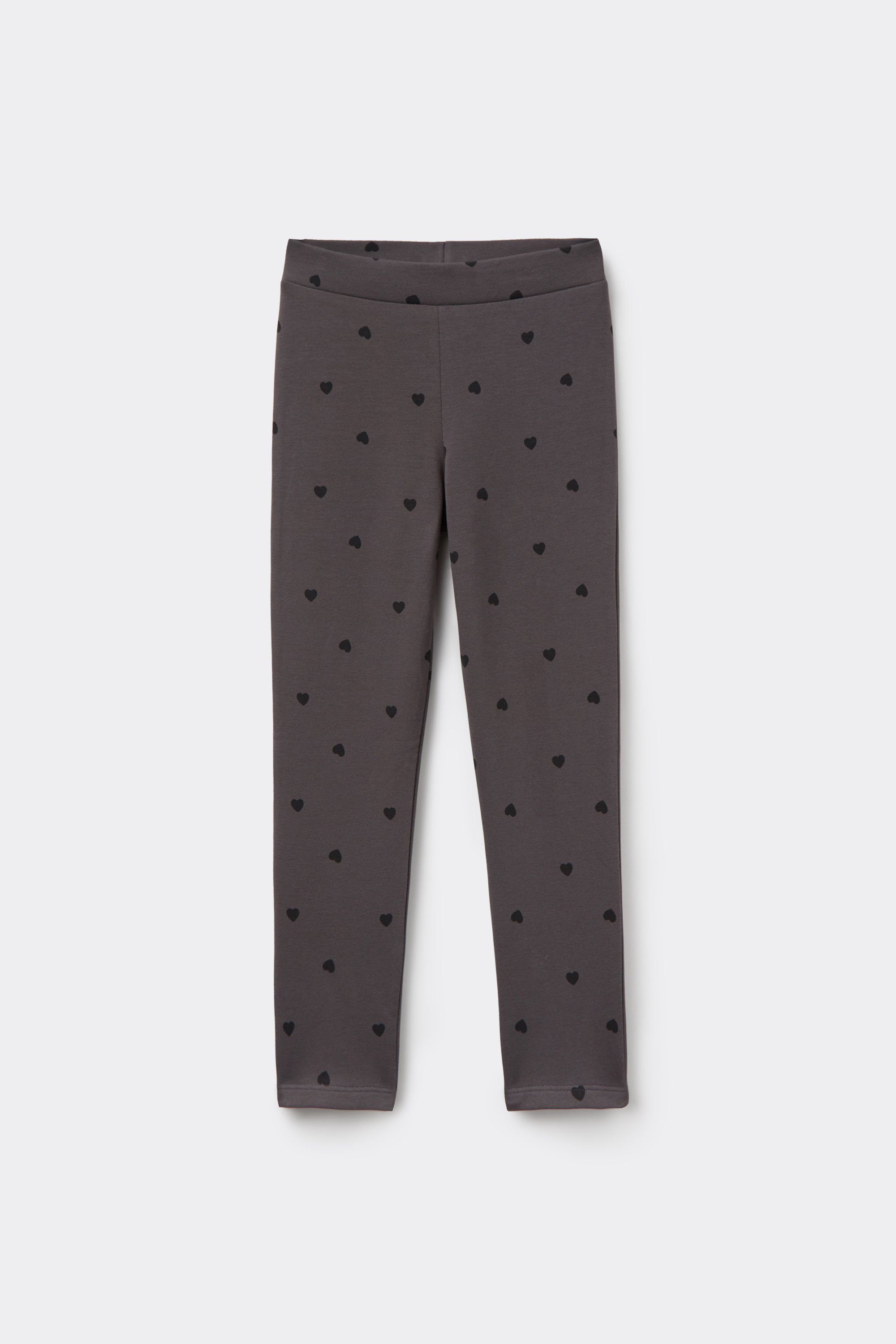 Girls’ Printed Thermal Cotton Leggings