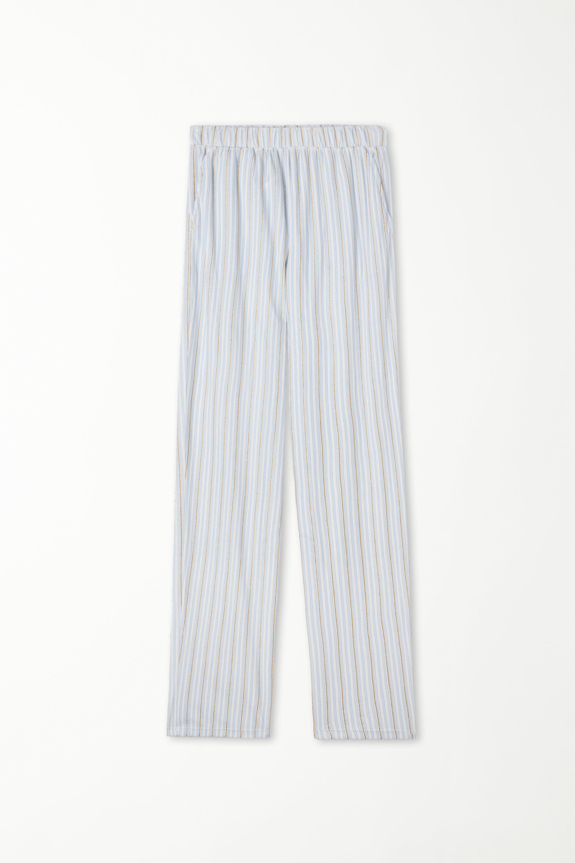 Long Microfleece Pyjama Bottoms with Pockets