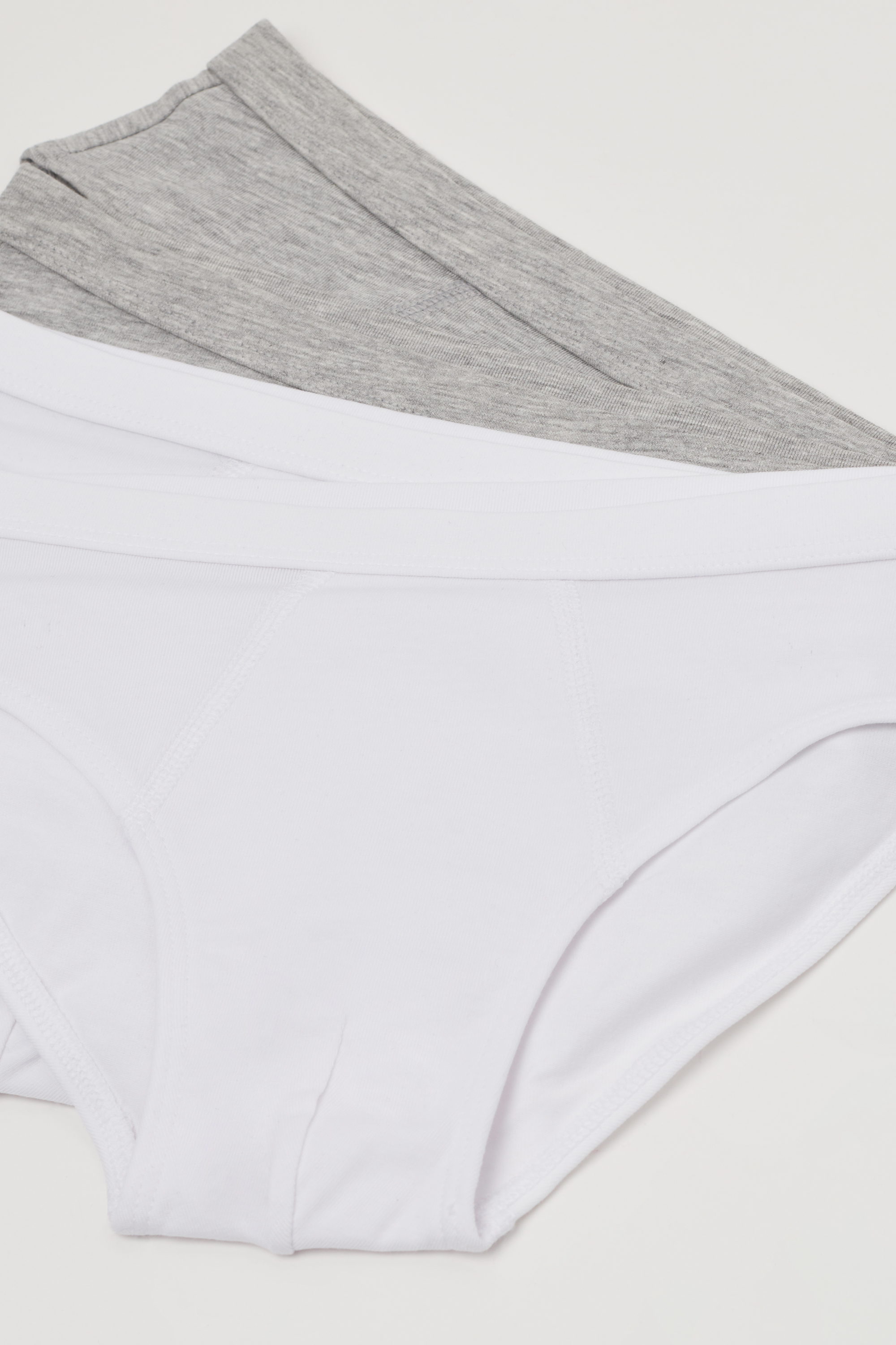 4 Paia di Slip Basici in Cotone Bimbo