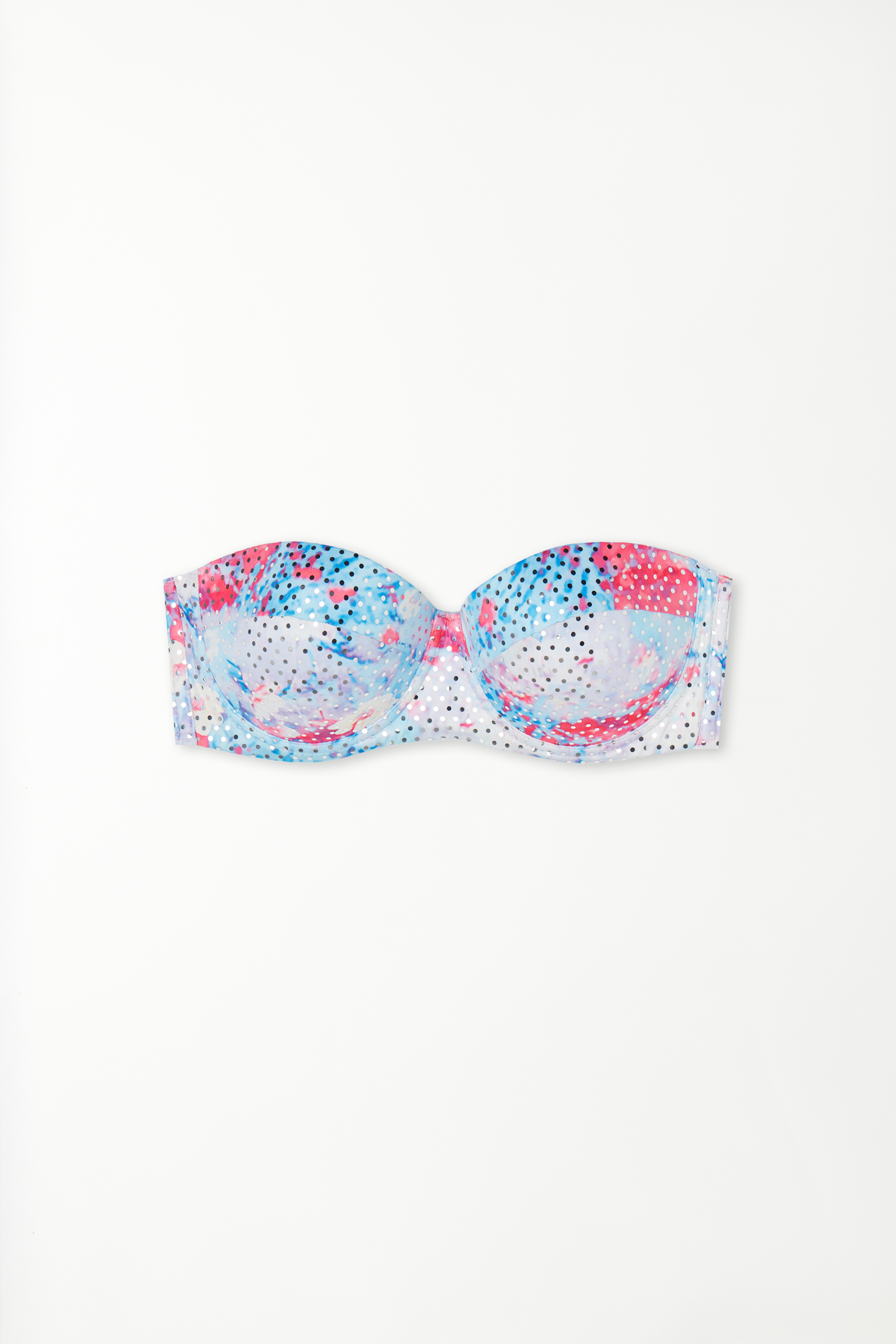 Disco Tropical Padded Bandeau Bikini Top