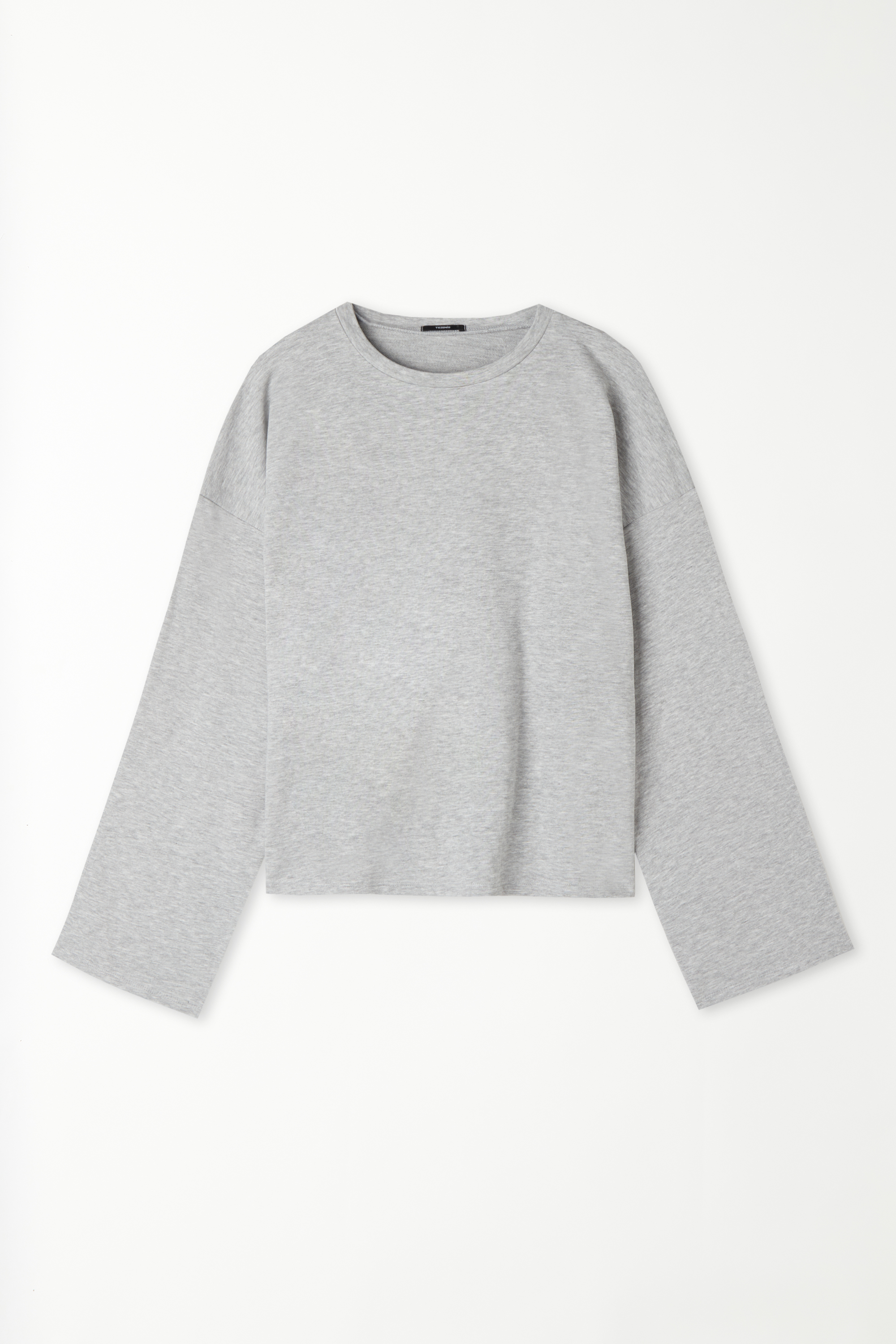 Langarm-Sweatshirt aus Baumwolle Comfy