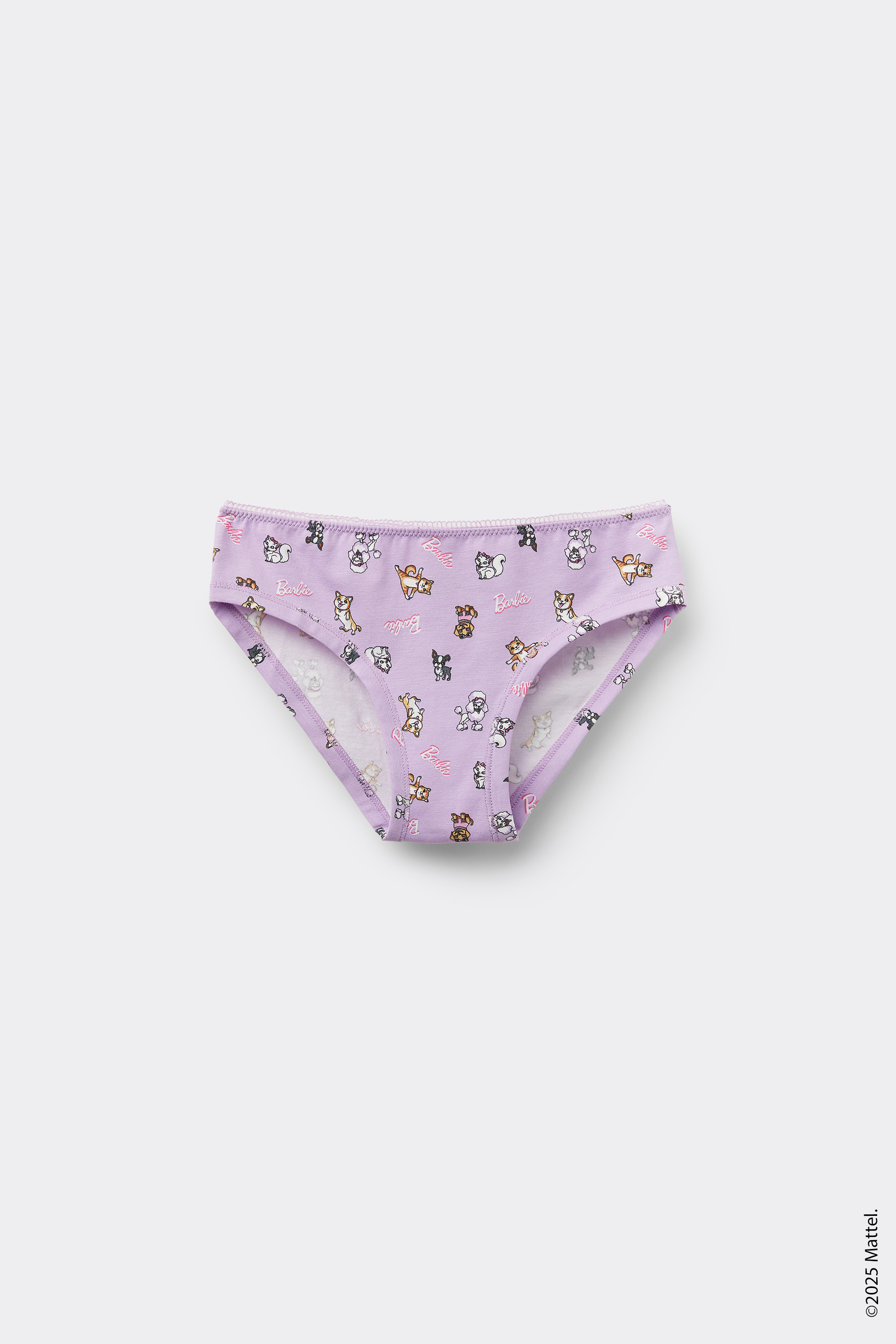 Slip in Cotone Bimba Stampa Barbie