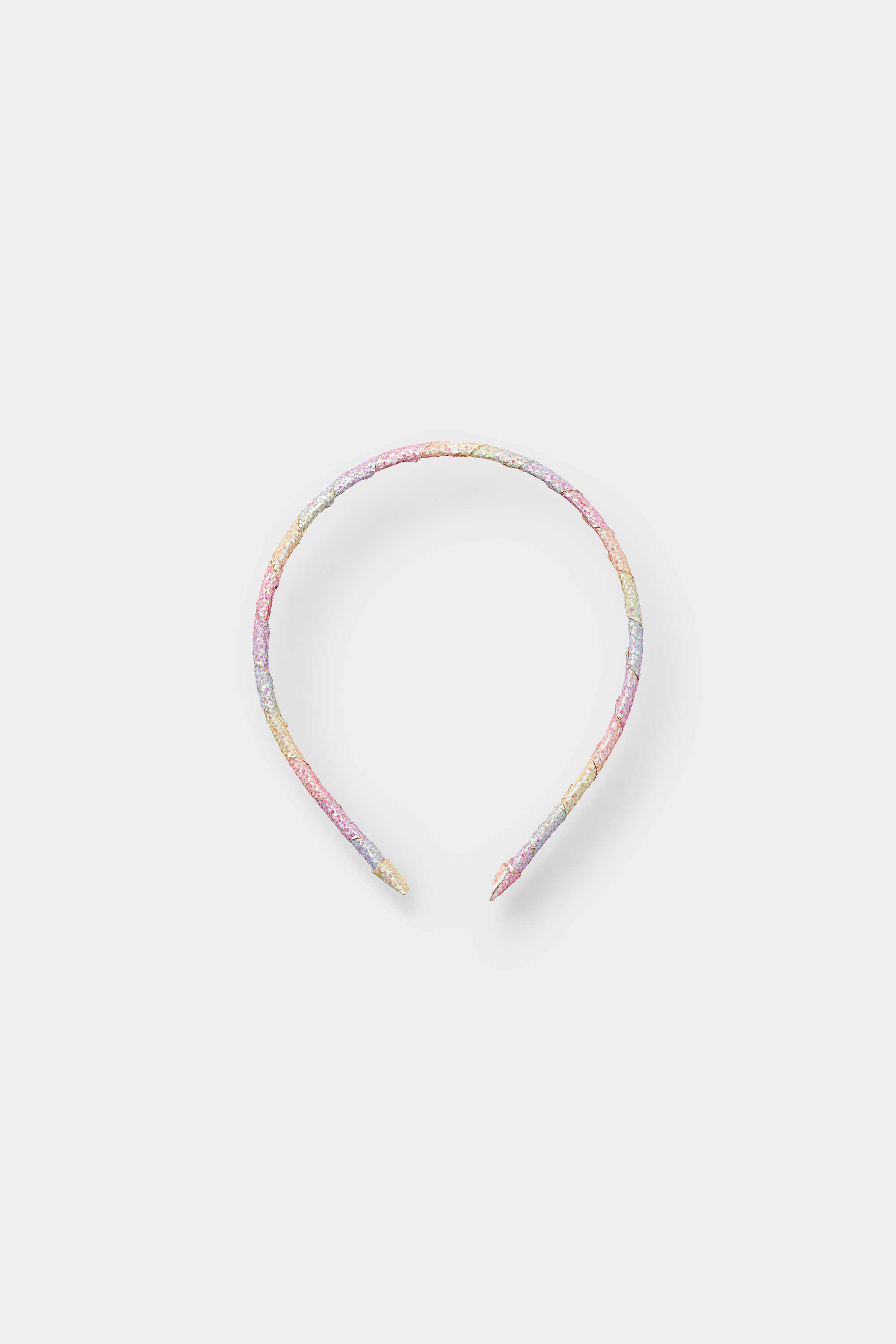 Serre-tête à Cheveux Fille Arc-en-ciel Pailleté