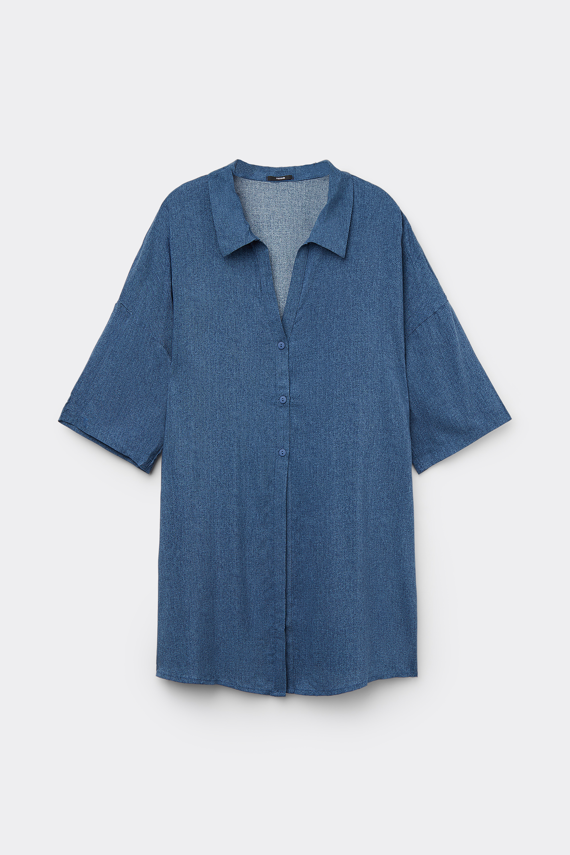 Camisa Meia Manga Tecido