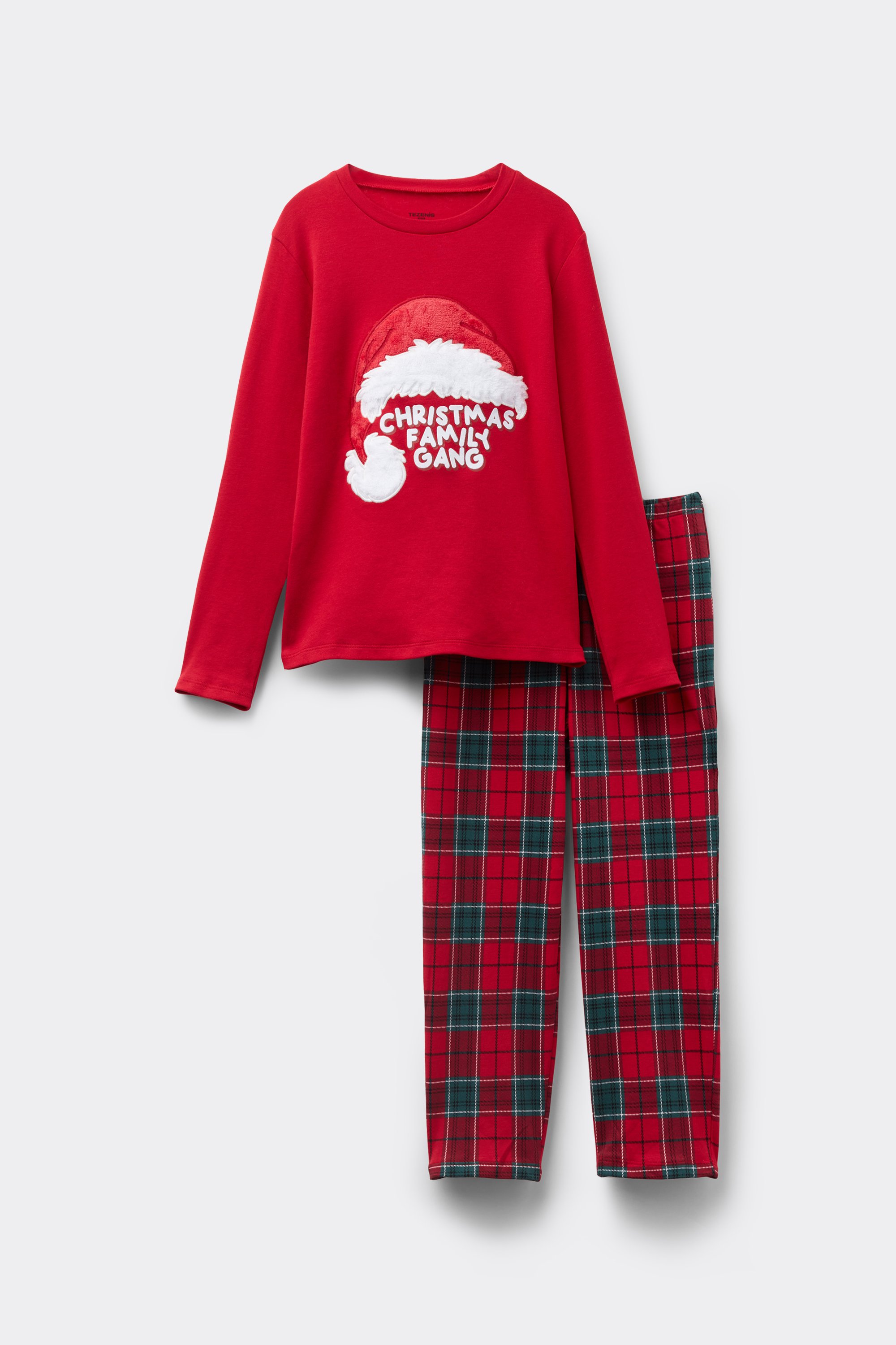 PYJAMAS LONG SLEEVE Interl.patch Xmas Familygang