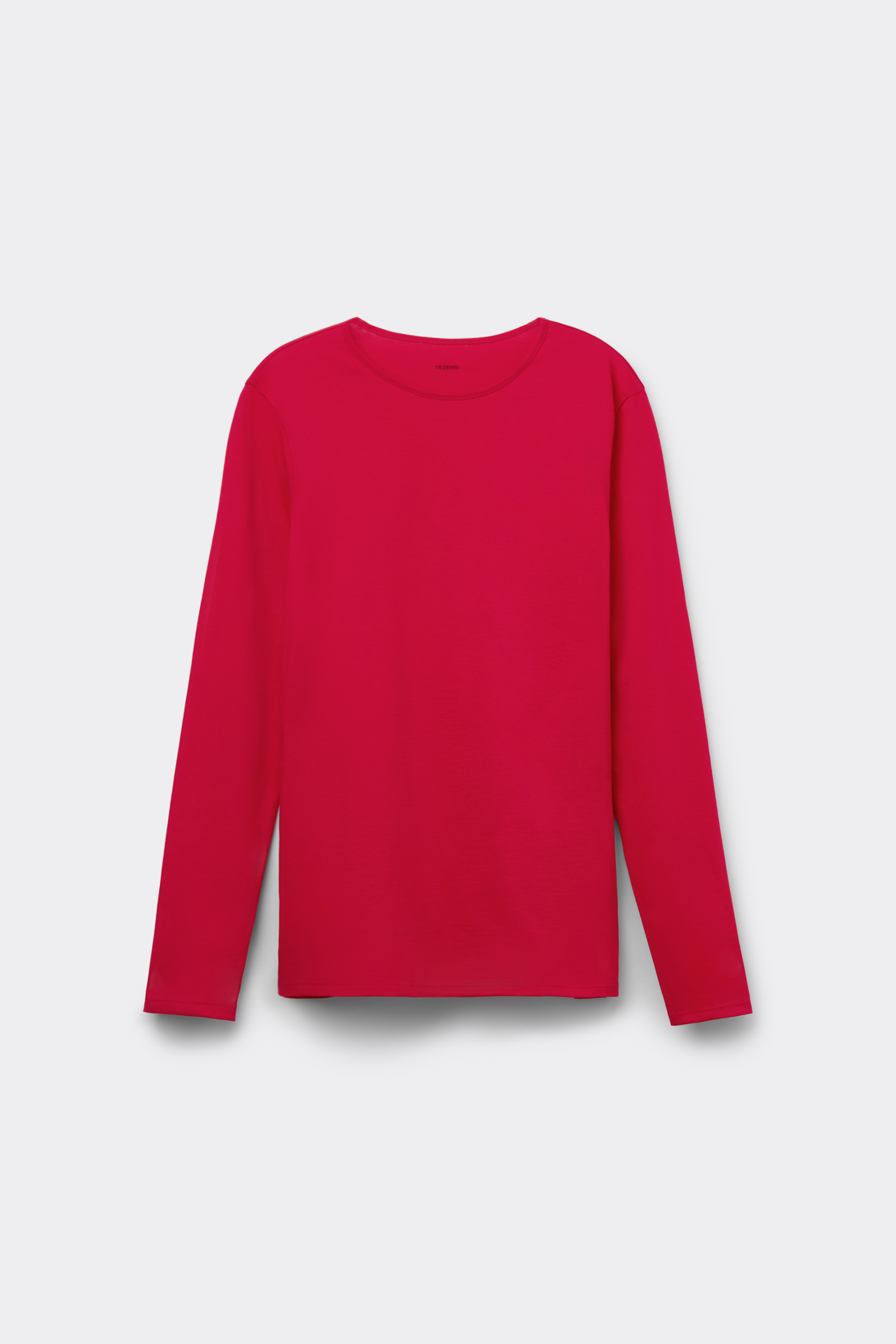 Bluzka z Długim Rękawem i Okrągłym Dekoltem ze 100% Bawełny