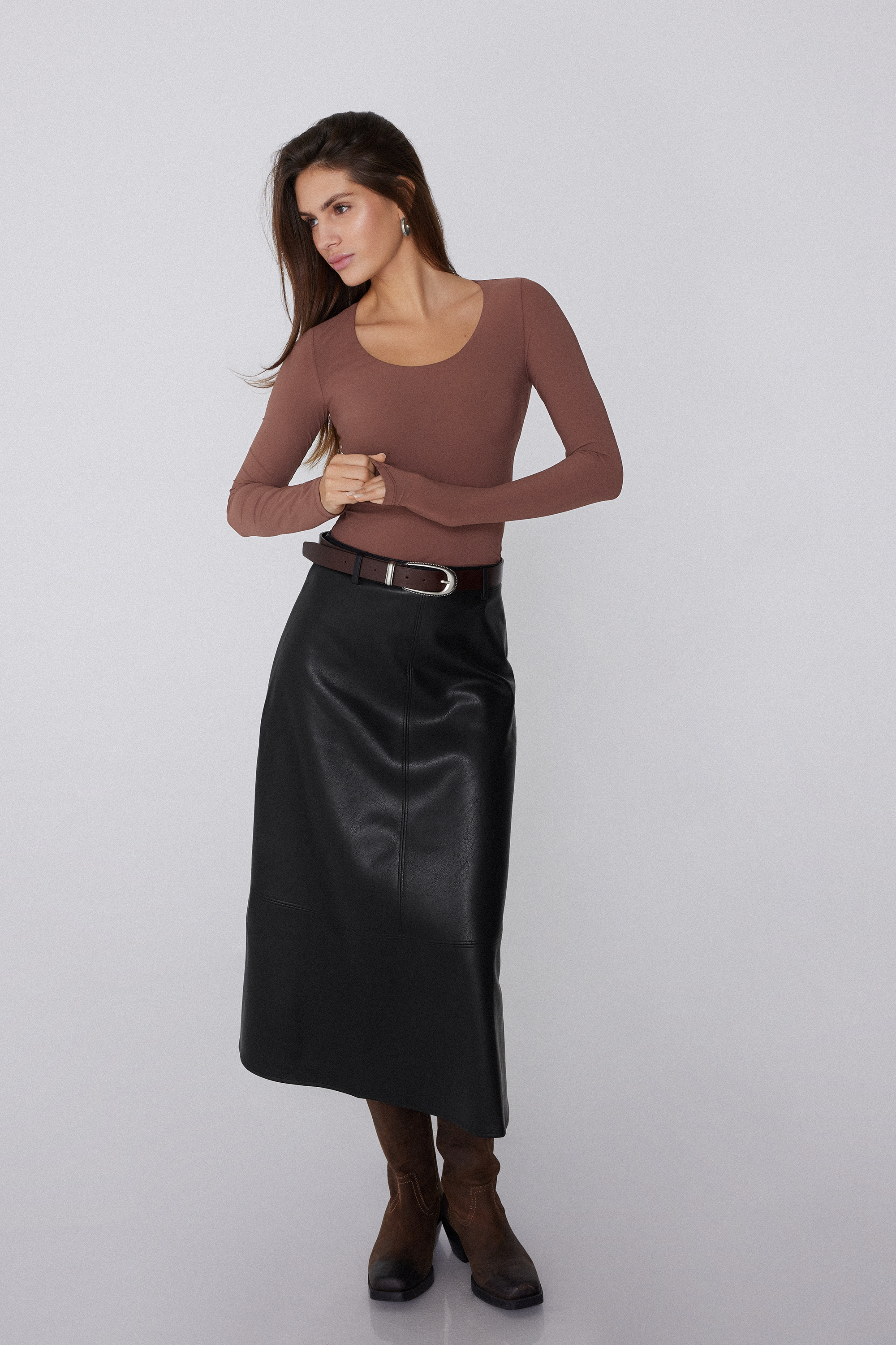 Camisola Manga Comprida Natural Lifting 2 em 1