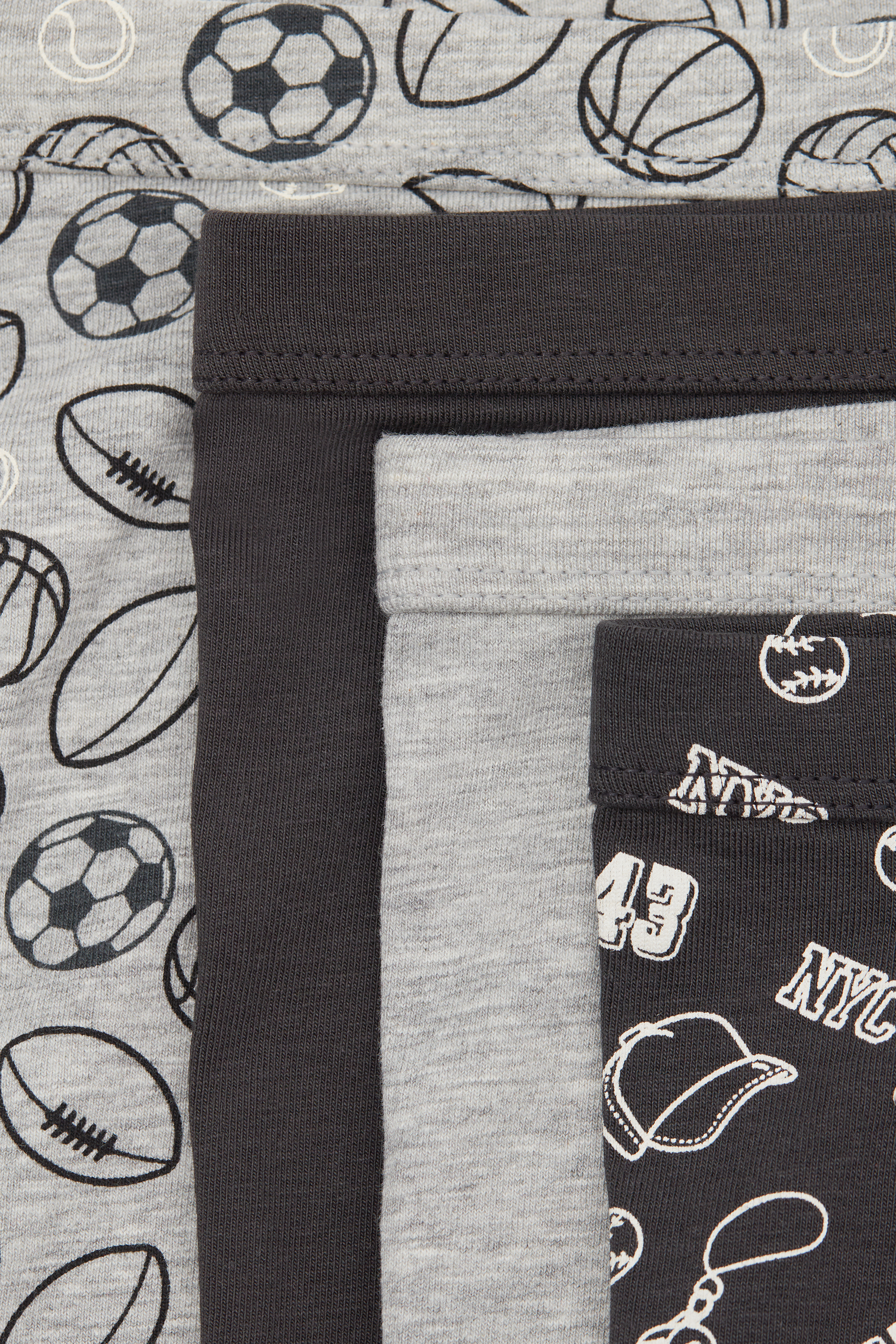 4 B&oacute;xers de Algod&oacute;n para Ni&ntilde;o Estampados