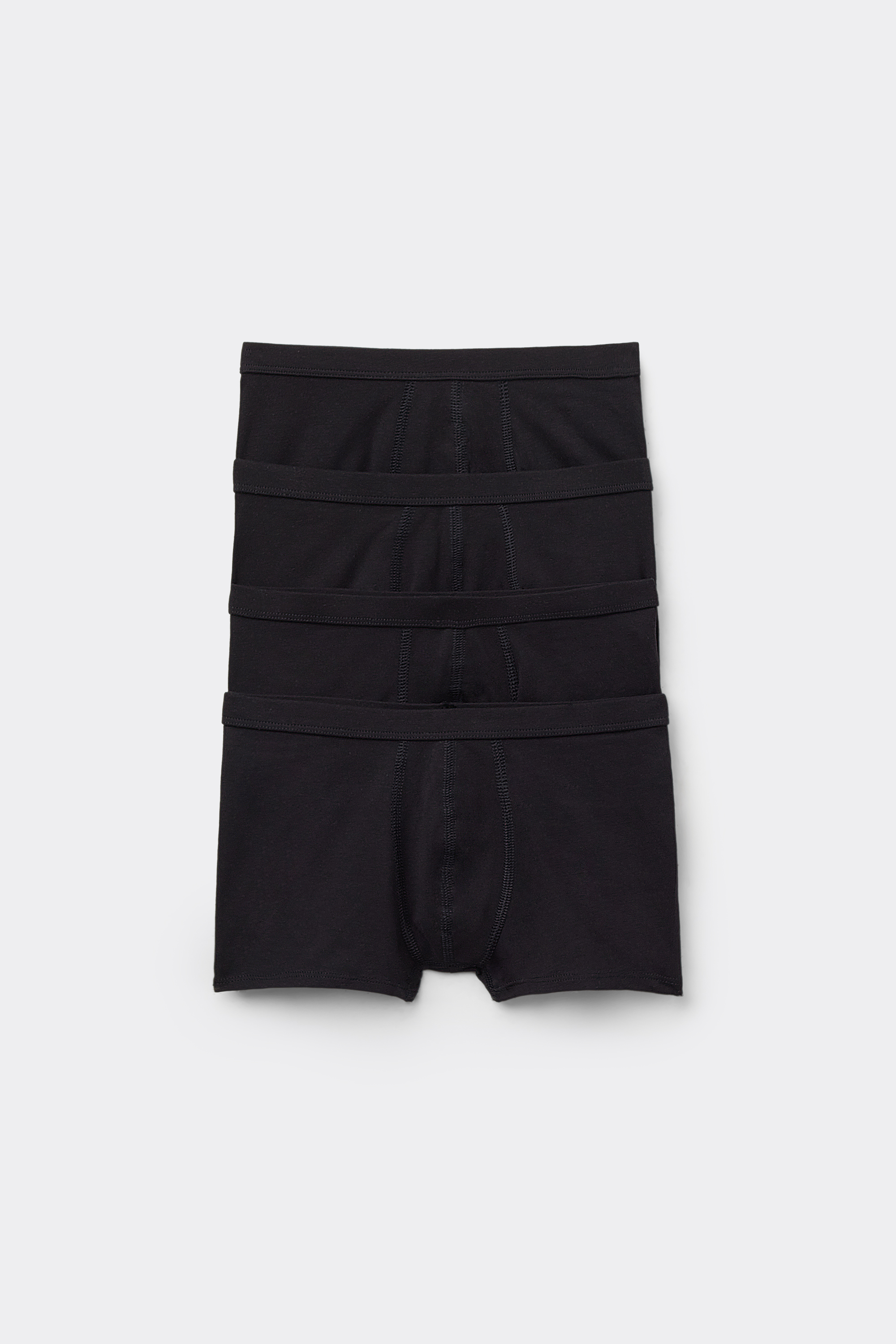 4 Paia di Boxer Basici in Cotone Bimbo