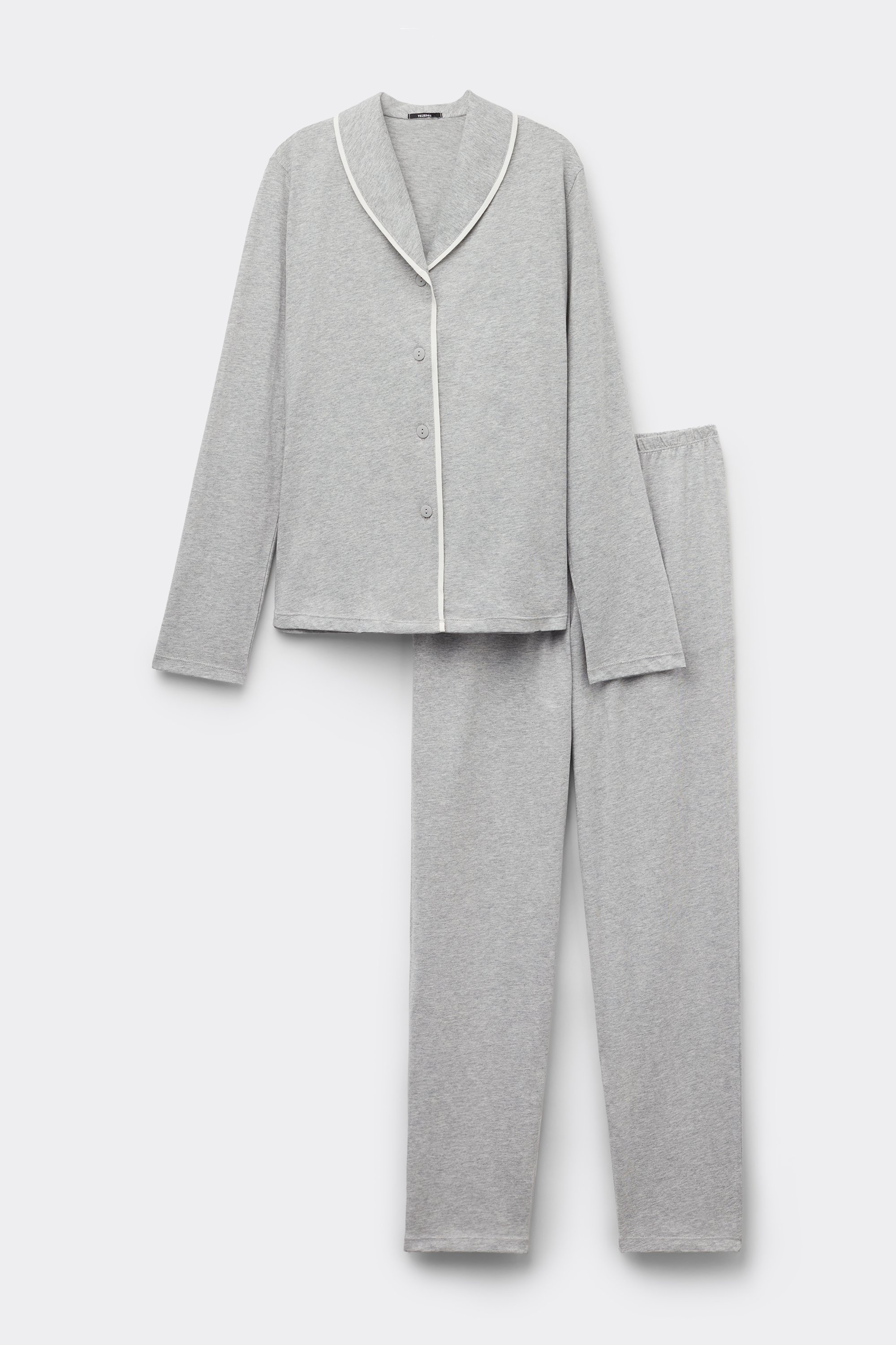 Long Open Cotton Pyjamas