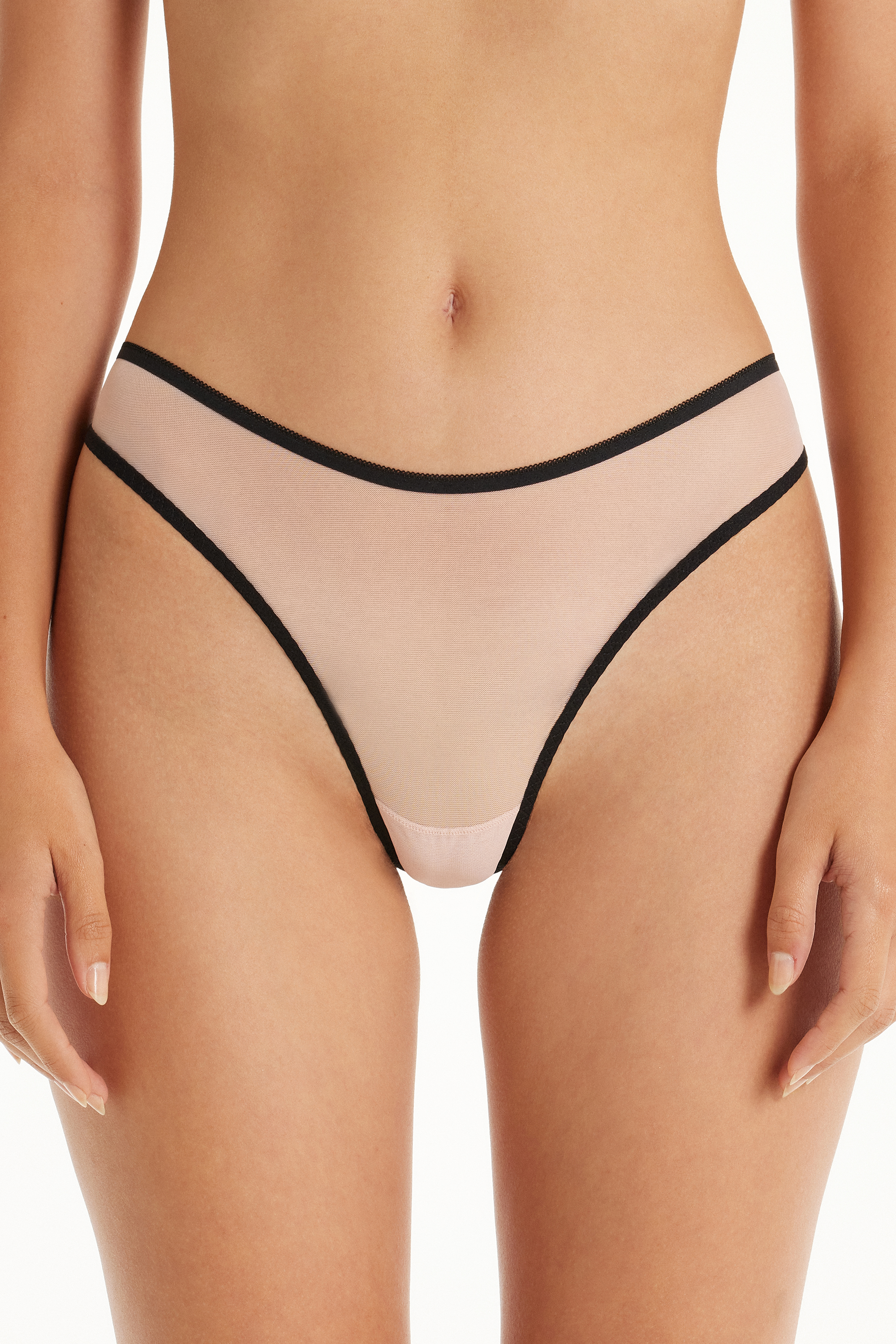 Bondage Leather Brazilian Briefs