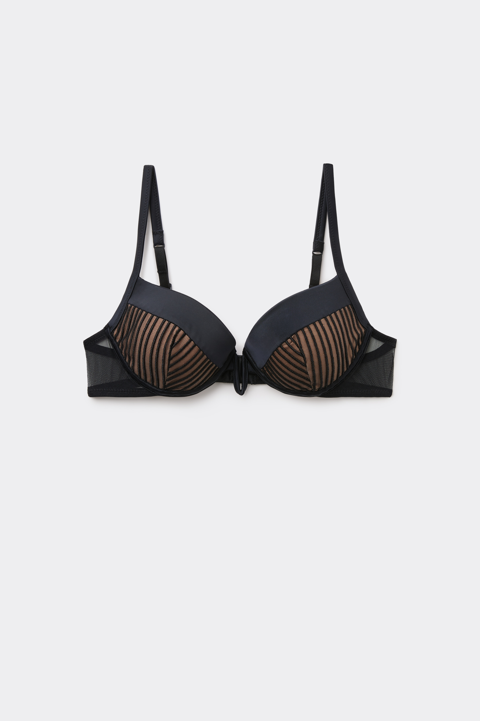 Athens Sheer Lines Push-Up Bra