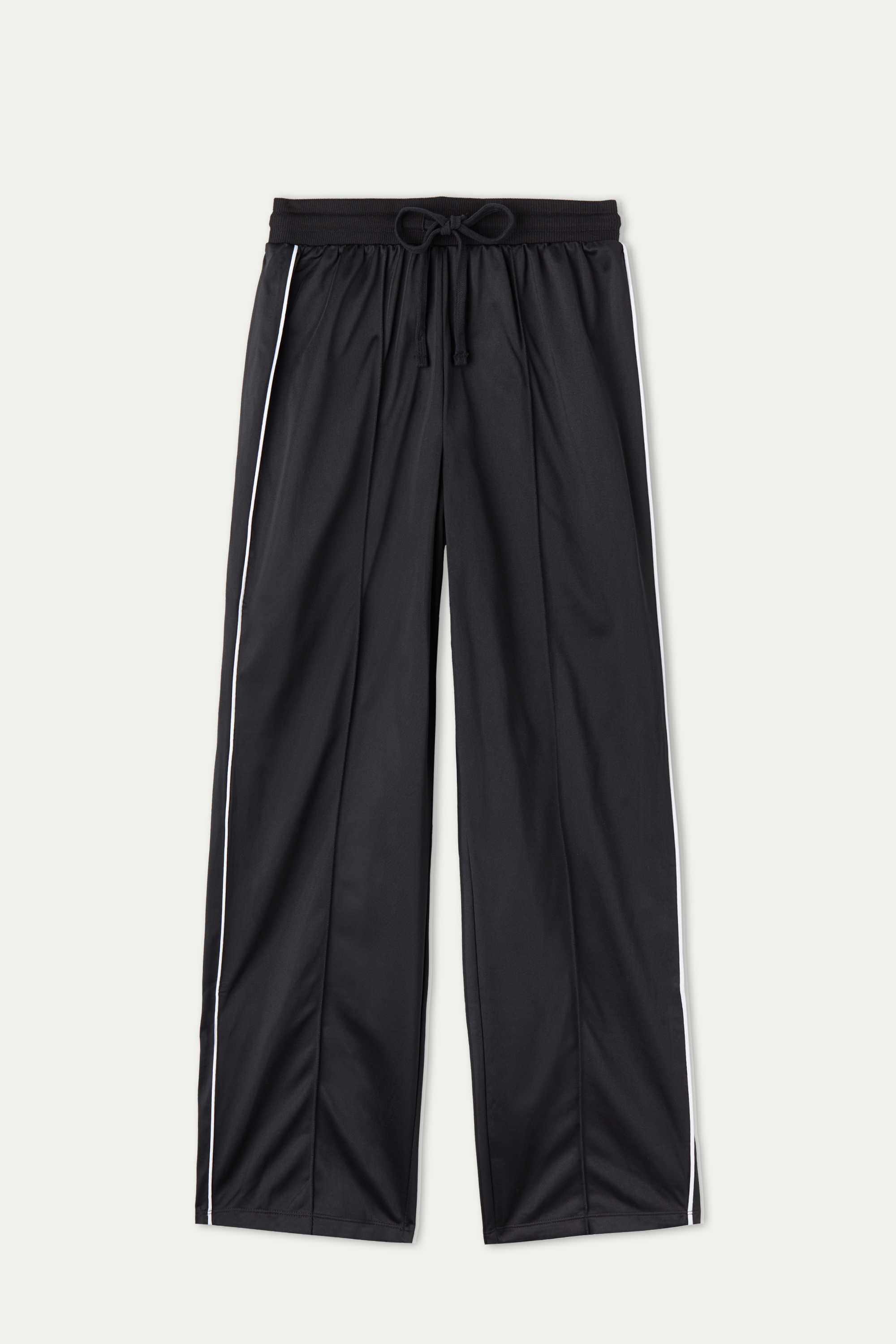 Tricot Sweatpants with Piping