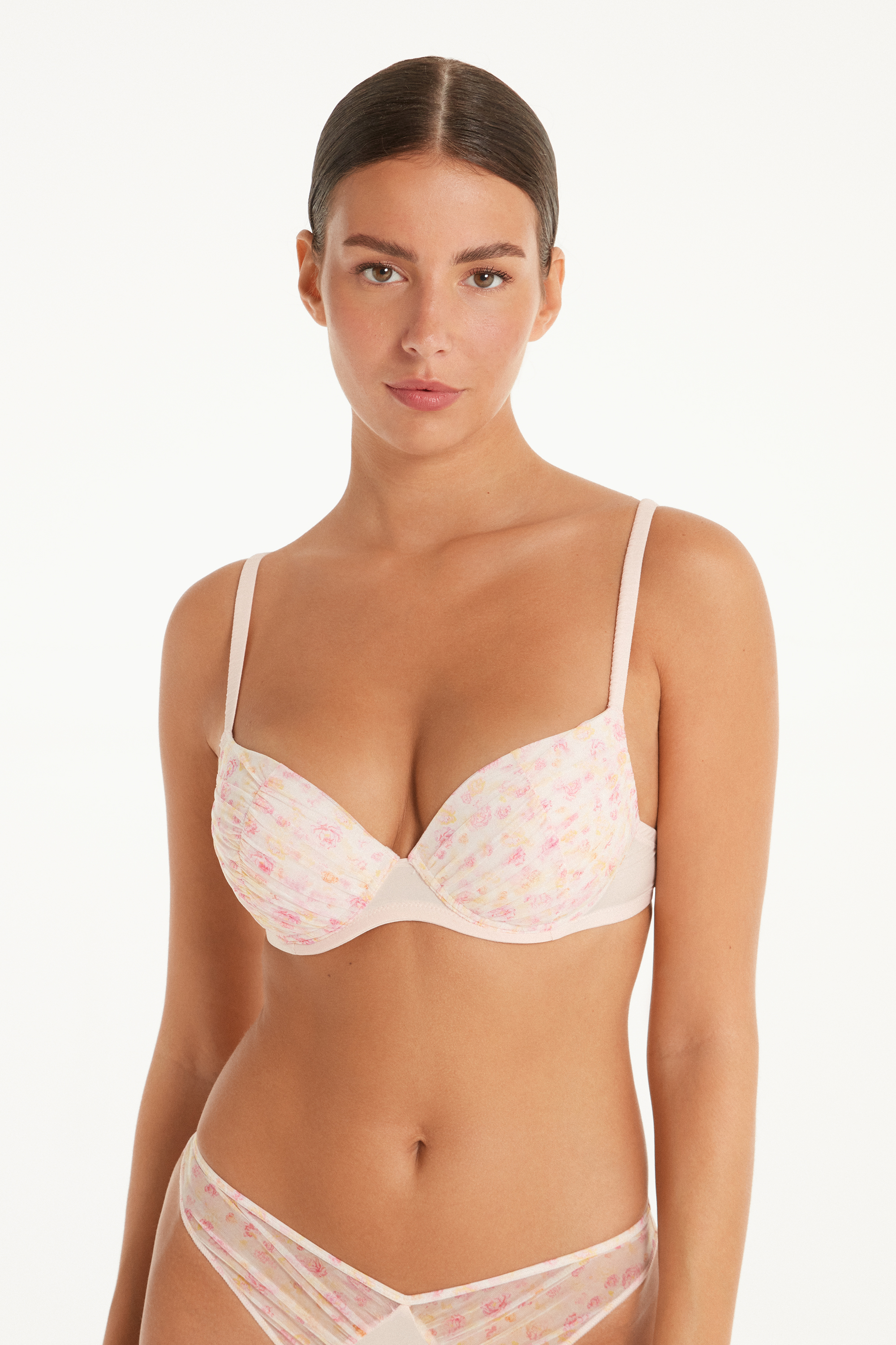Soft Flowers Los Angeles Super Push Up Bra Push up Women Tezenis Soft flowers los angeles super push up bra push up women tezenis