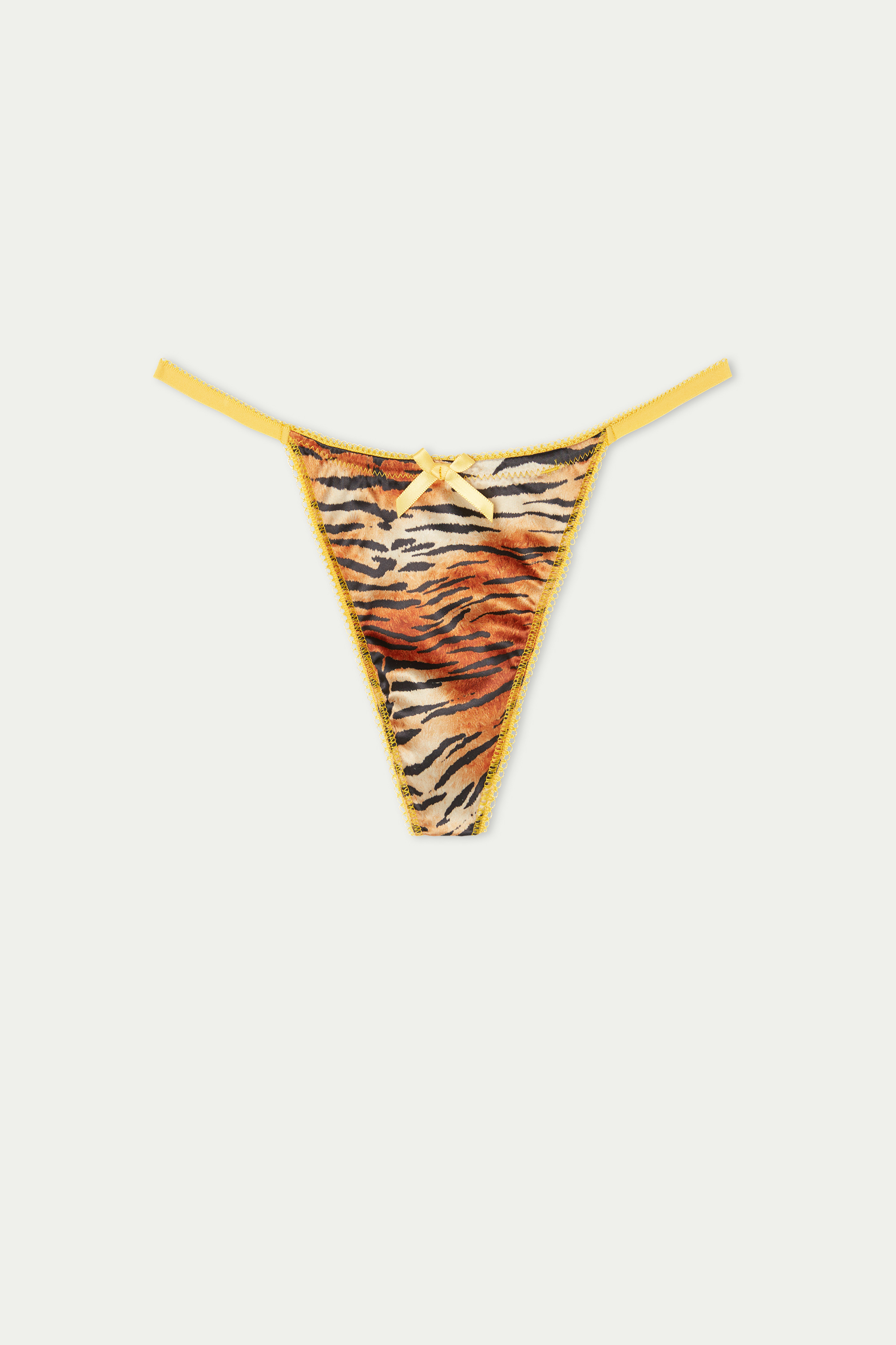 Tanga con Tira Lateral Fina Savage Lace