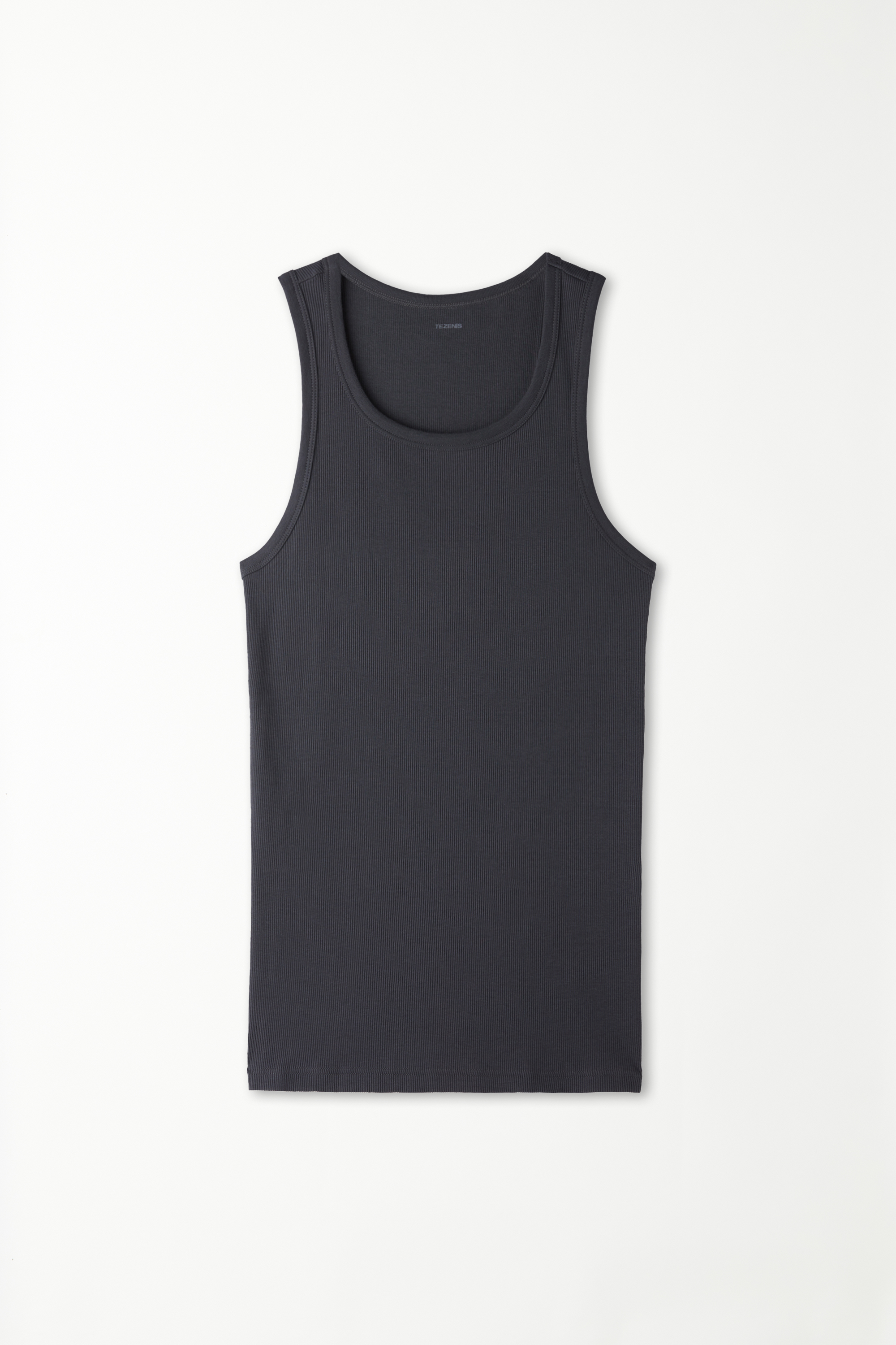 Ribbed Cotton Vest Top