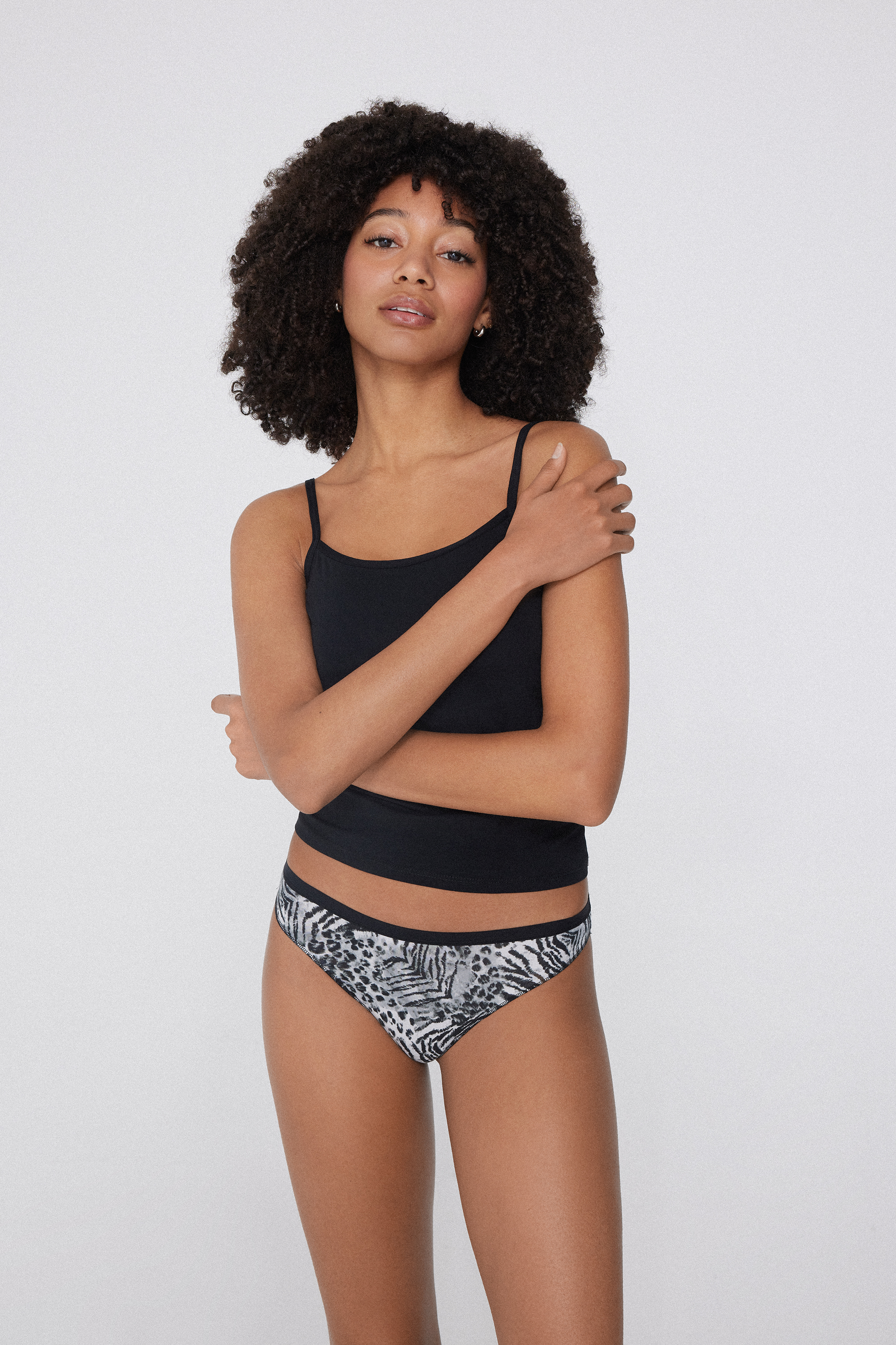 Printed Cotton Brazilian Brief