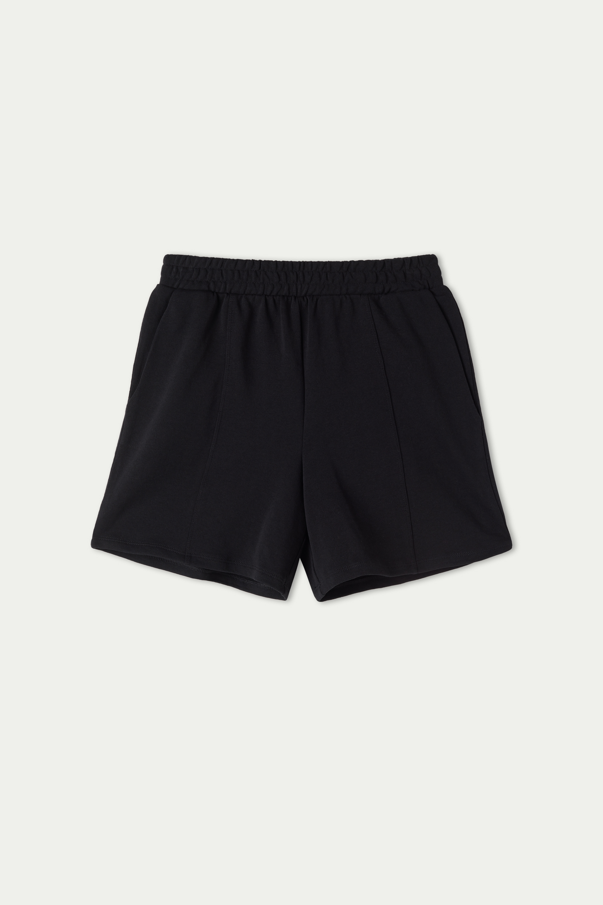 Fleece Shorts with Pockets